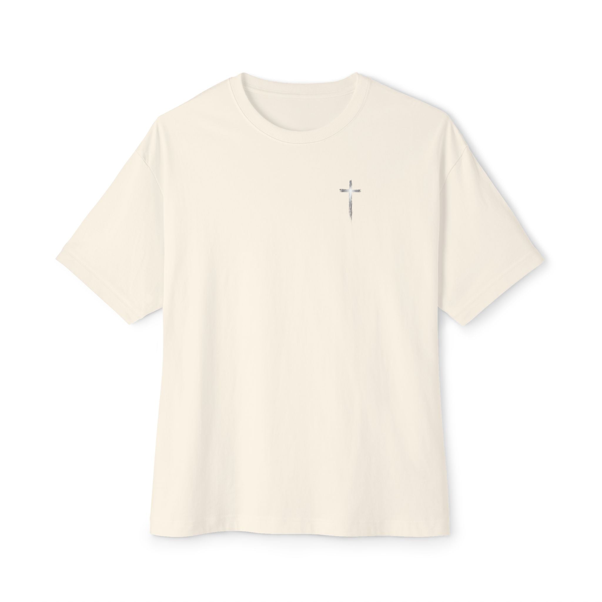 Goals Discipline Rise and Grind Oversized Tee — Graphic Boxy T-Shirt