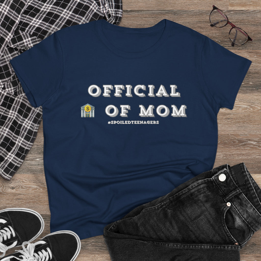 Official Of Mom T‑Shirt – Funny Mother's Day Tee for Moms