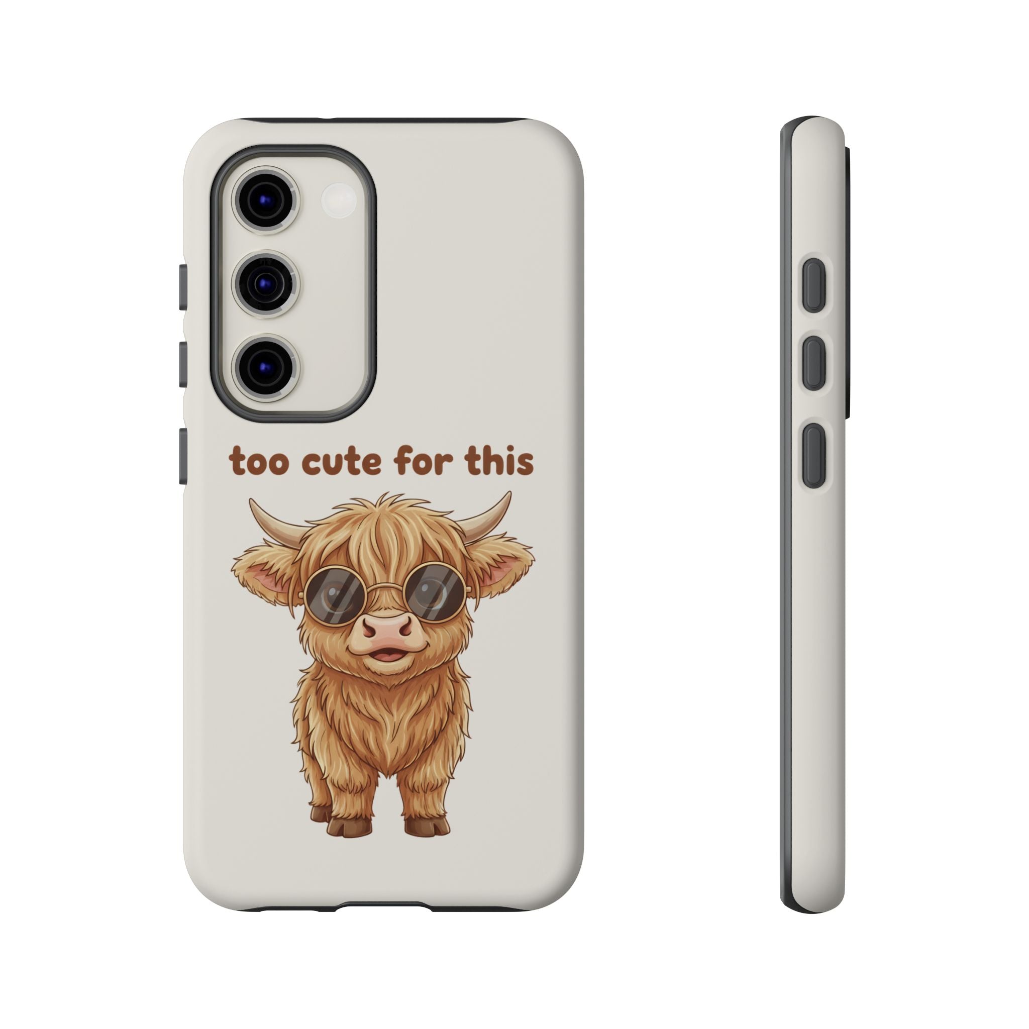 Highland Cow Phone Case — Too Cute for This Design