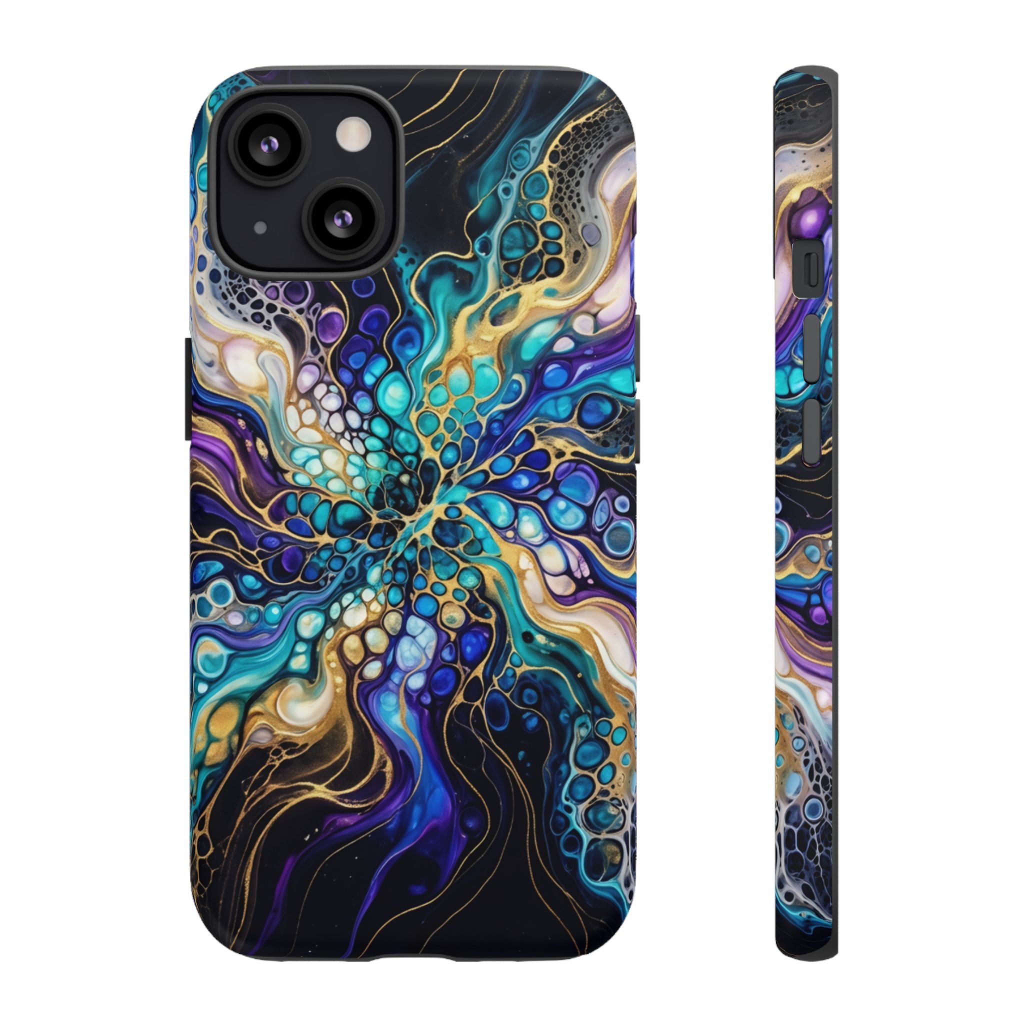 Liquid Cosmos Bloom - Phone Case