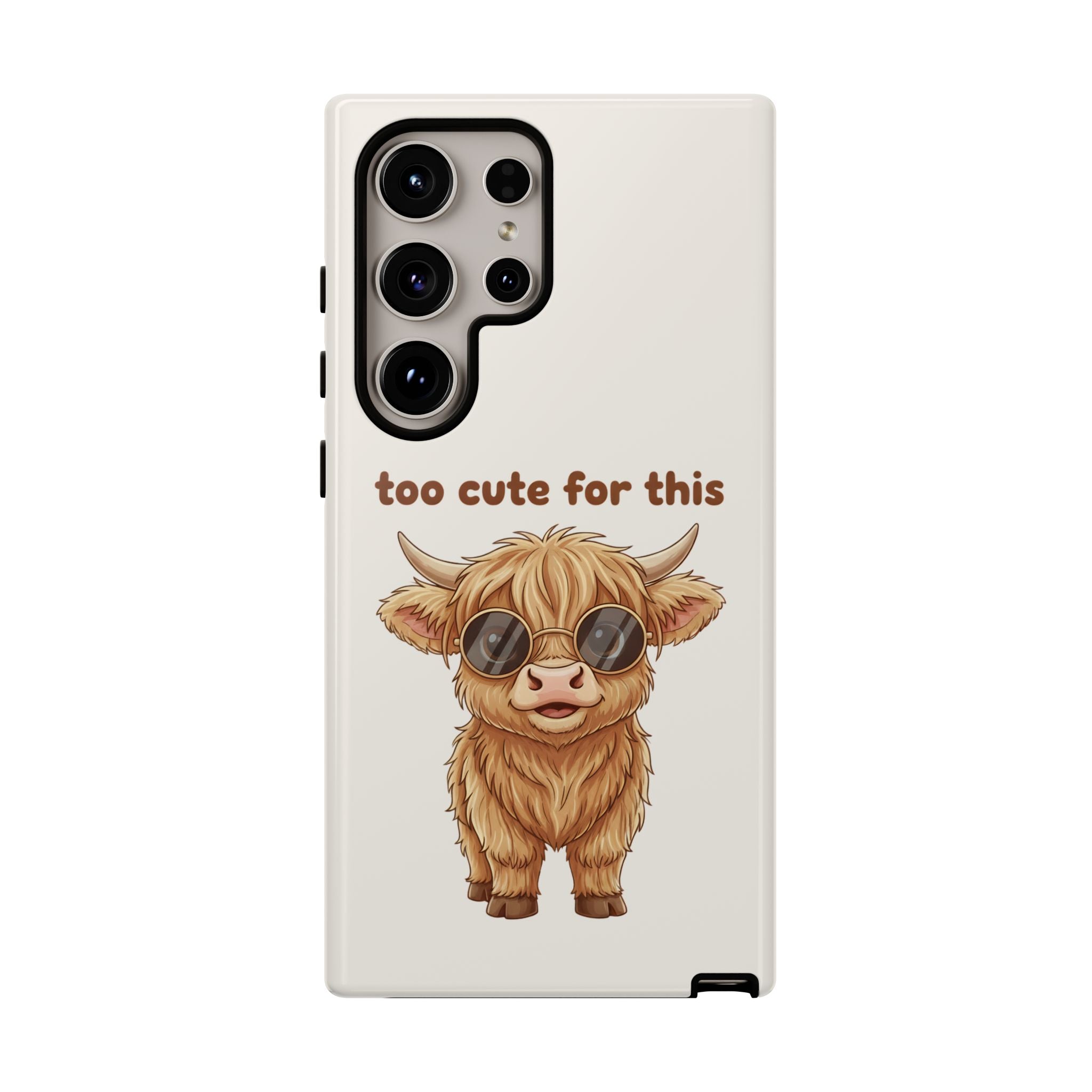 Highland Cow Phone Case — Too Cute for This Design