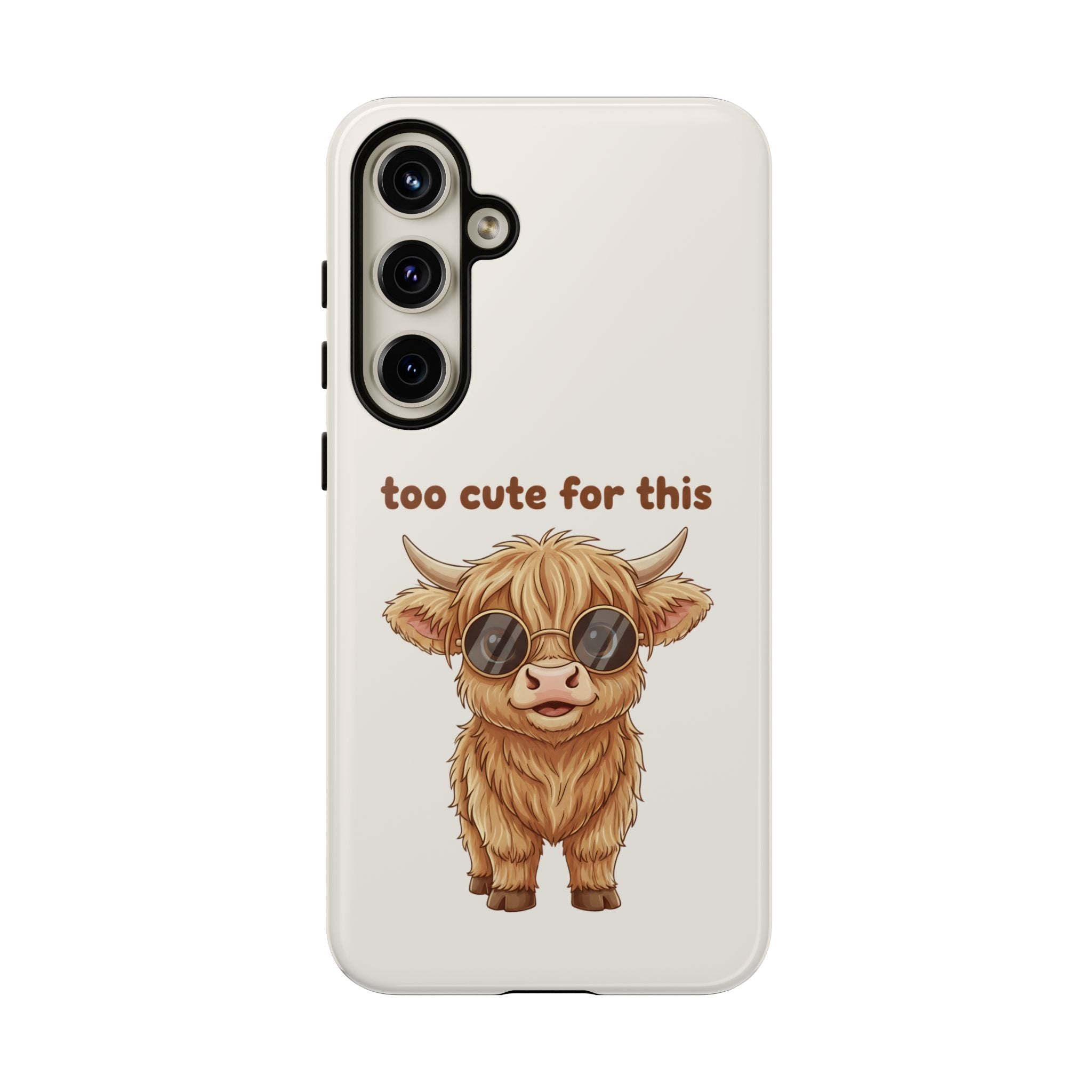 Highland Cow Phone Case — Too Cute for This Design