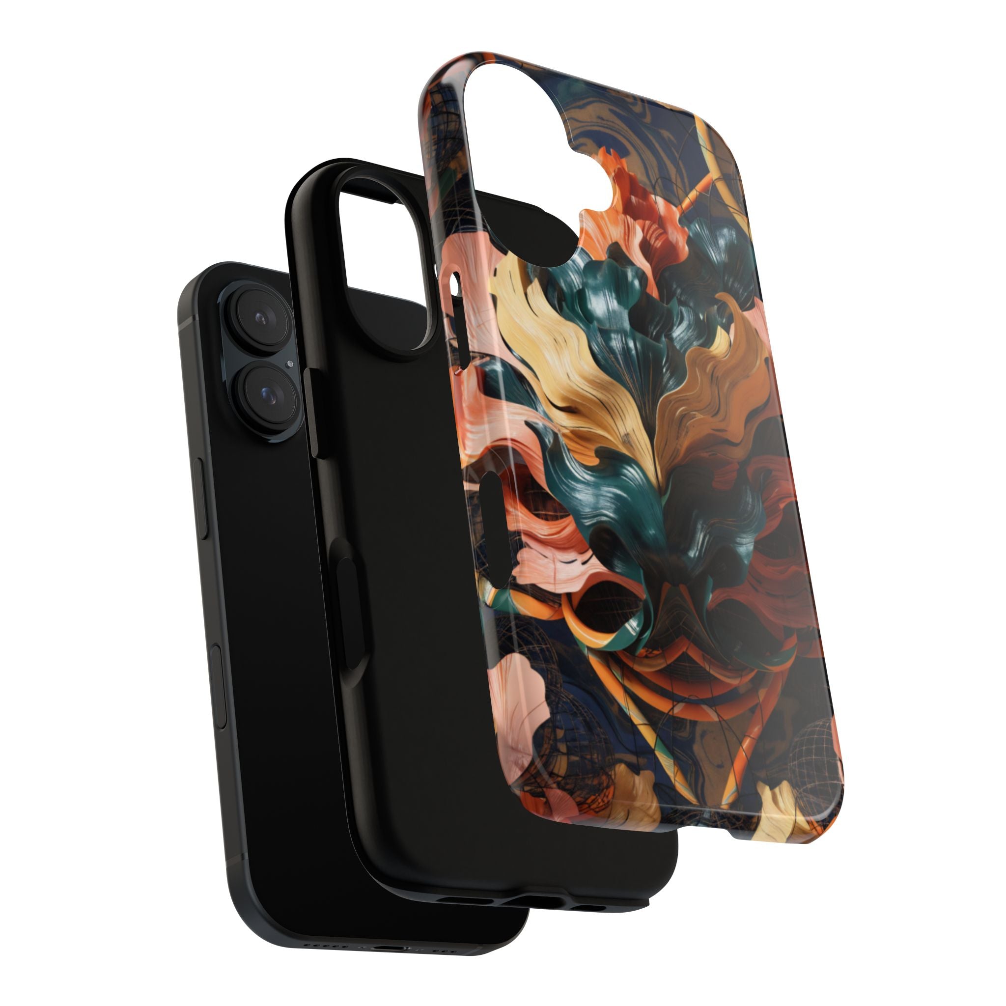 Dark Wild Abstract - Phone Case