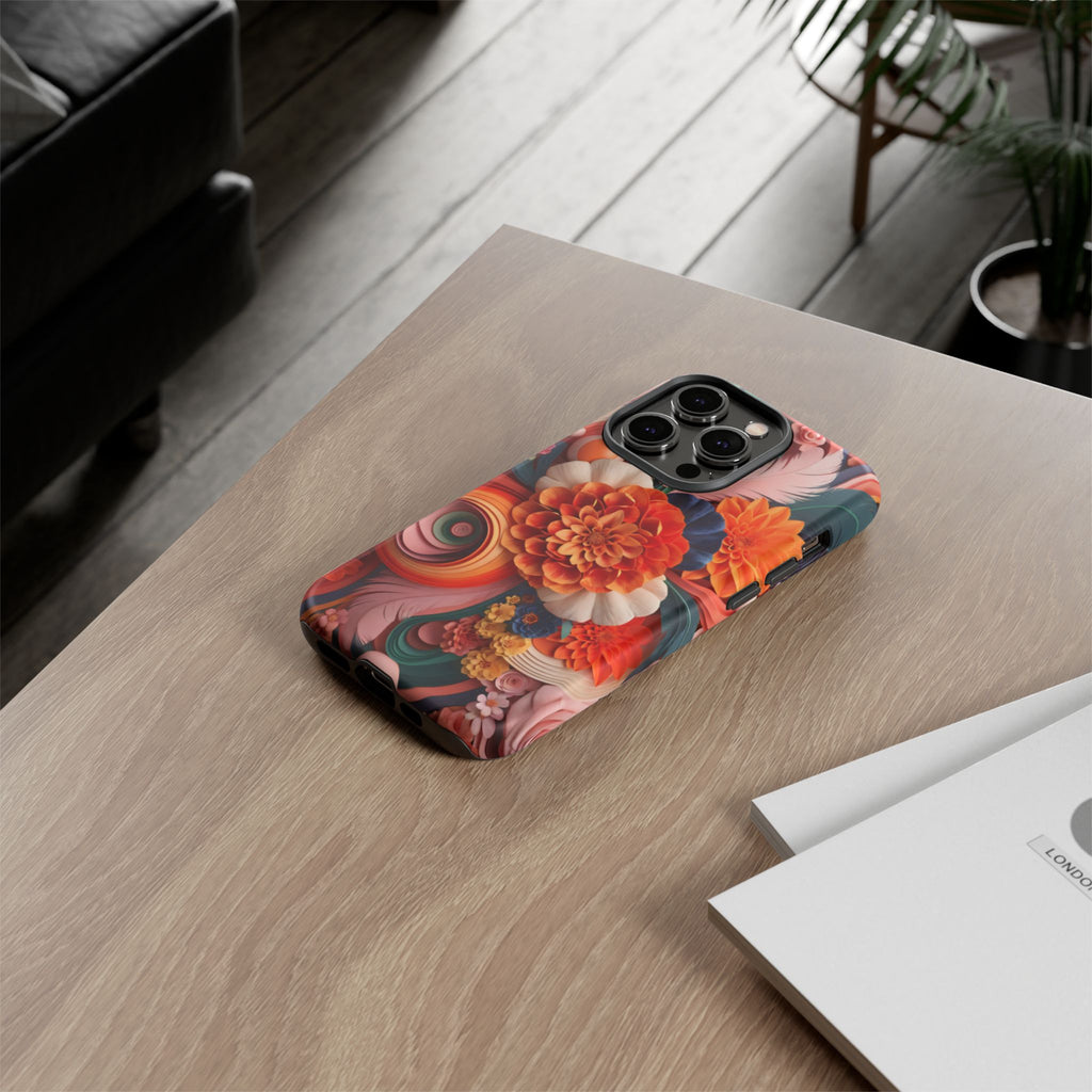 Bold Flower Bouquet - Phone Case