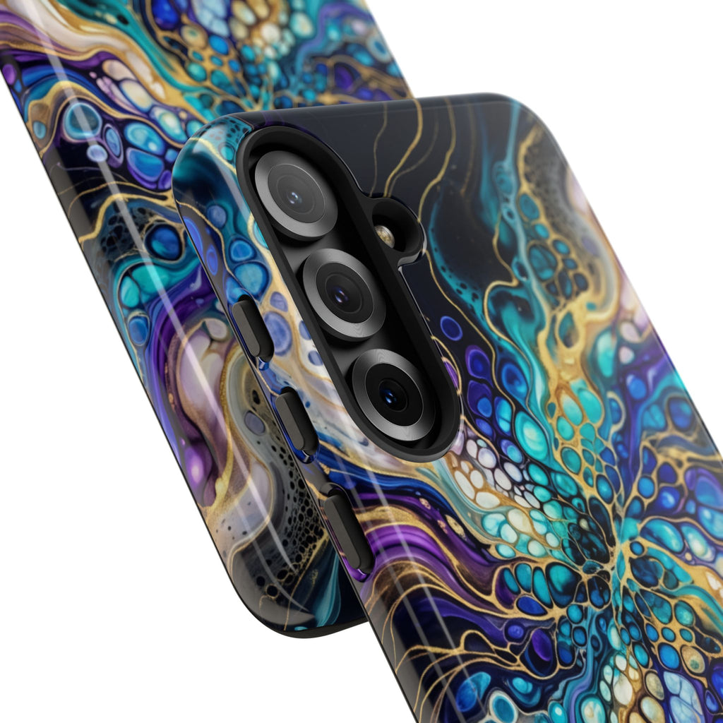 Liquid Cosmos Bloom - Phone Case