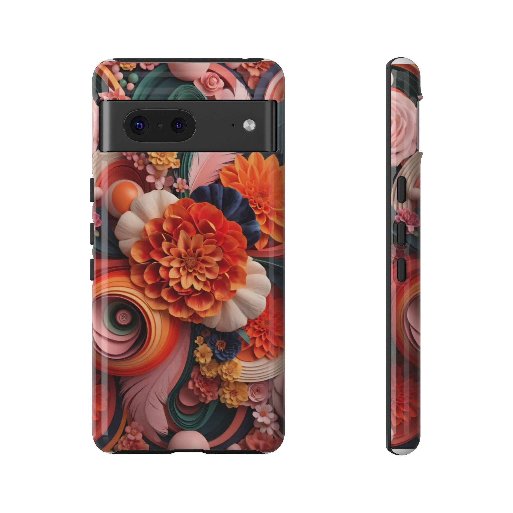 Bold Flower Bouquet - Phone Case
