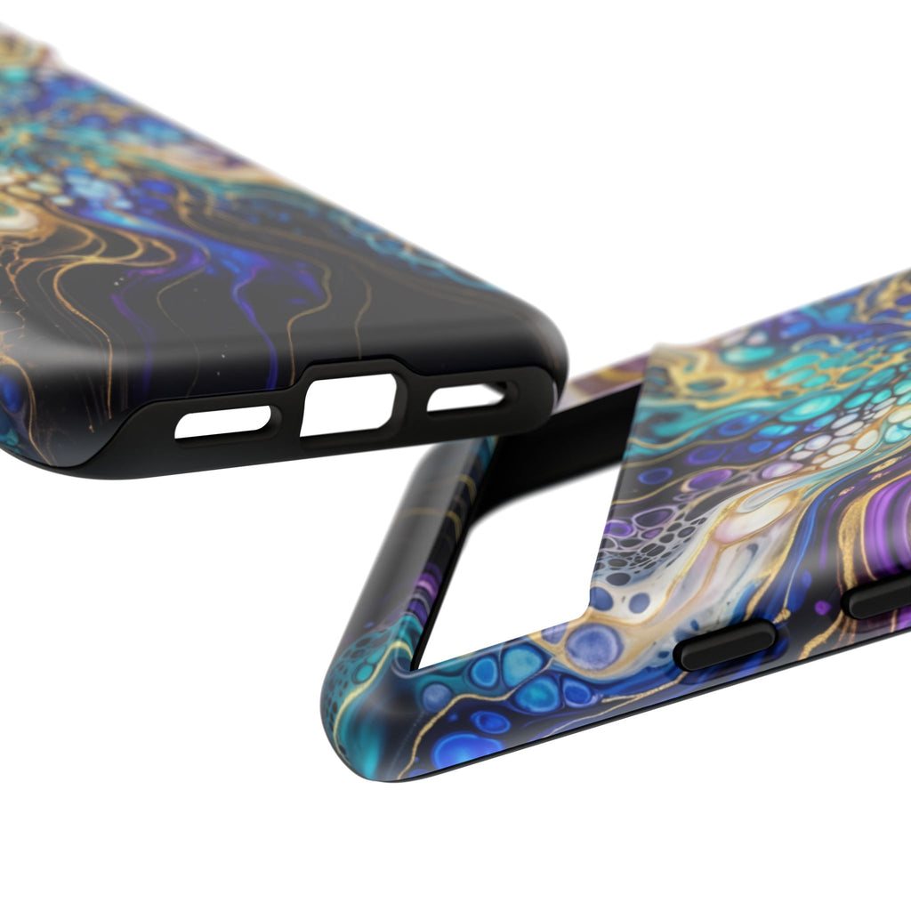 Liquid Cosmos Bloom - Phone Case