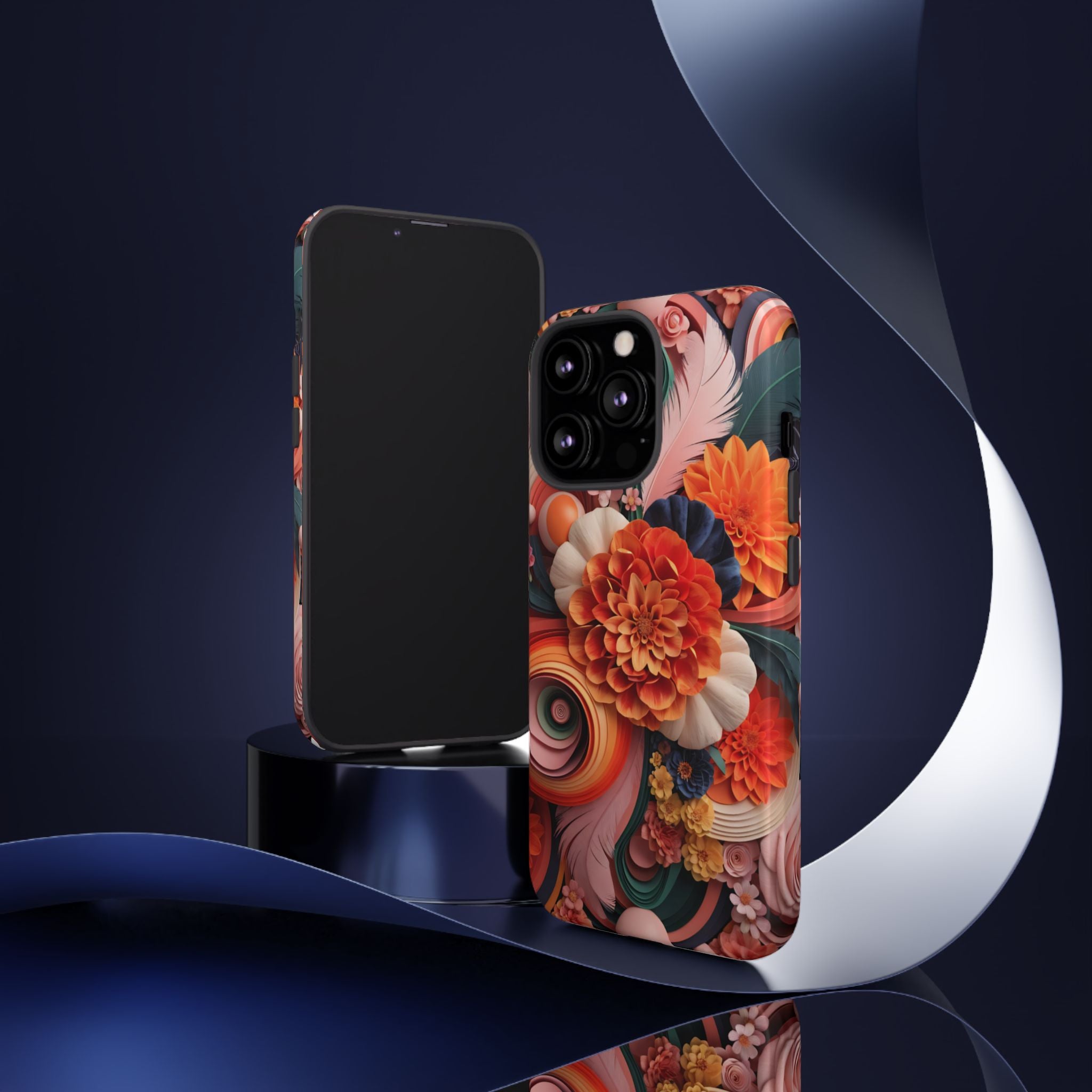 Bold Flower Bouquet - Phone Case