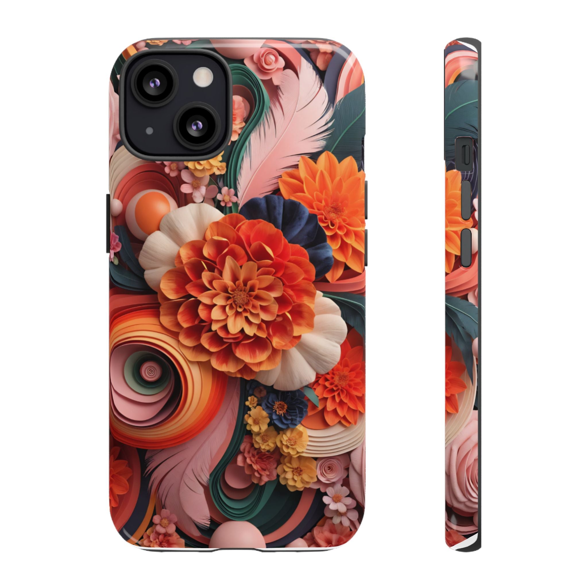 Bold Flower Bouquet - Phone Case