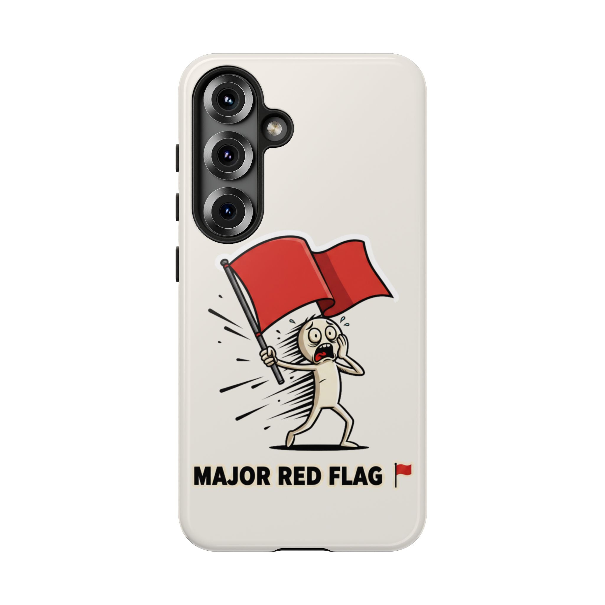 Major Red Flag Character - Phone Case