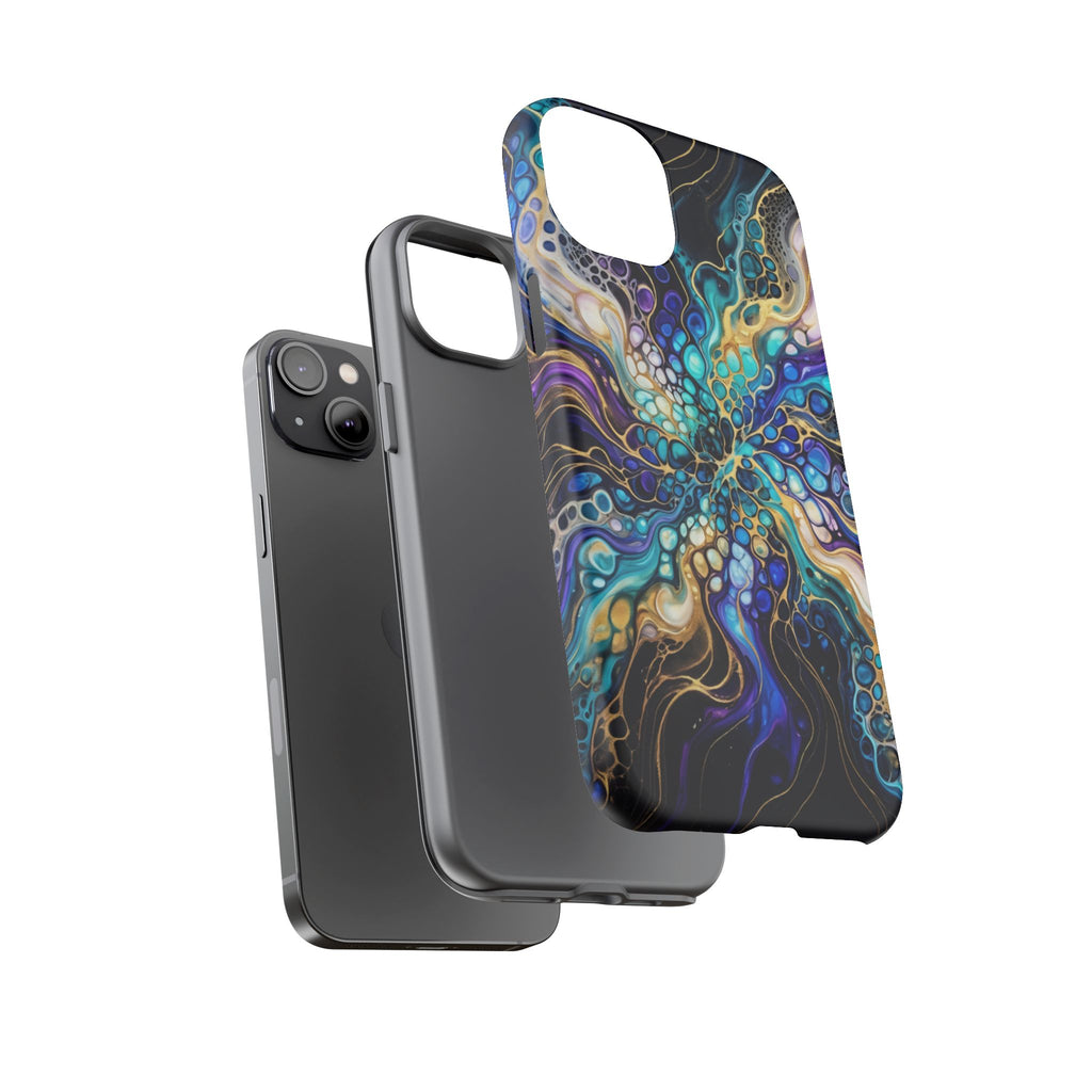 Liquid Cosmos Bloom - Phone Case