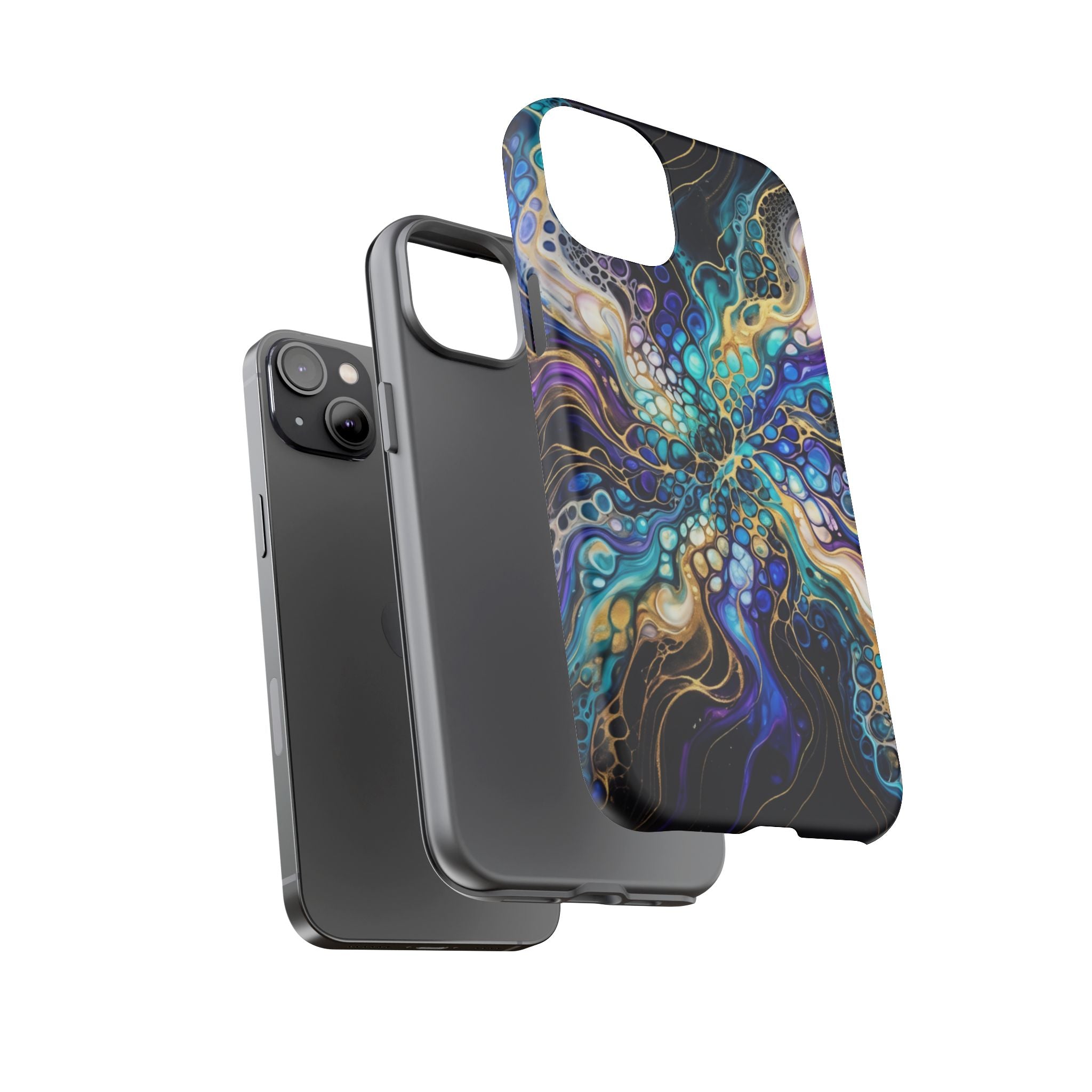Liquid Cosmos Bloom - Phone Case