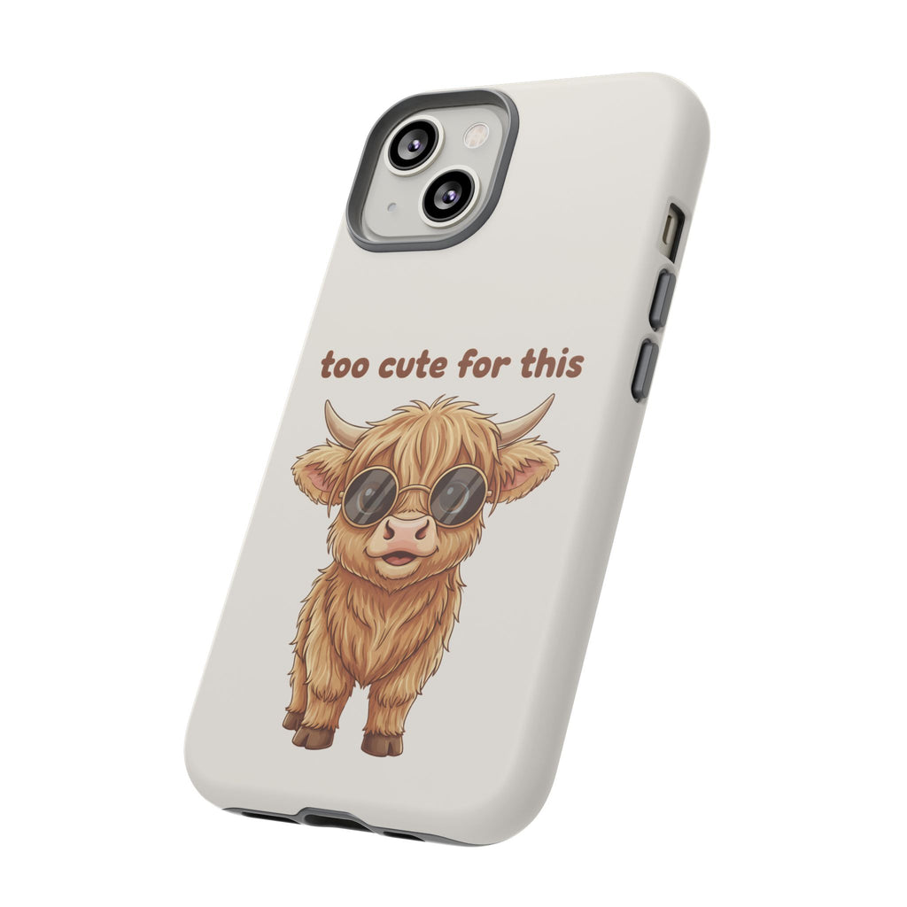 Highland Cow Phone Case — Too Cute for This Design