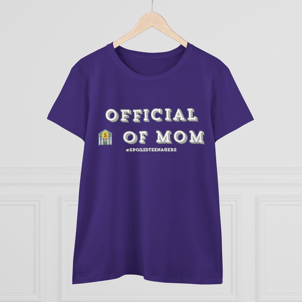 Official Of Mom T‑Shirt – Funny Mother's Day Tee for Moms