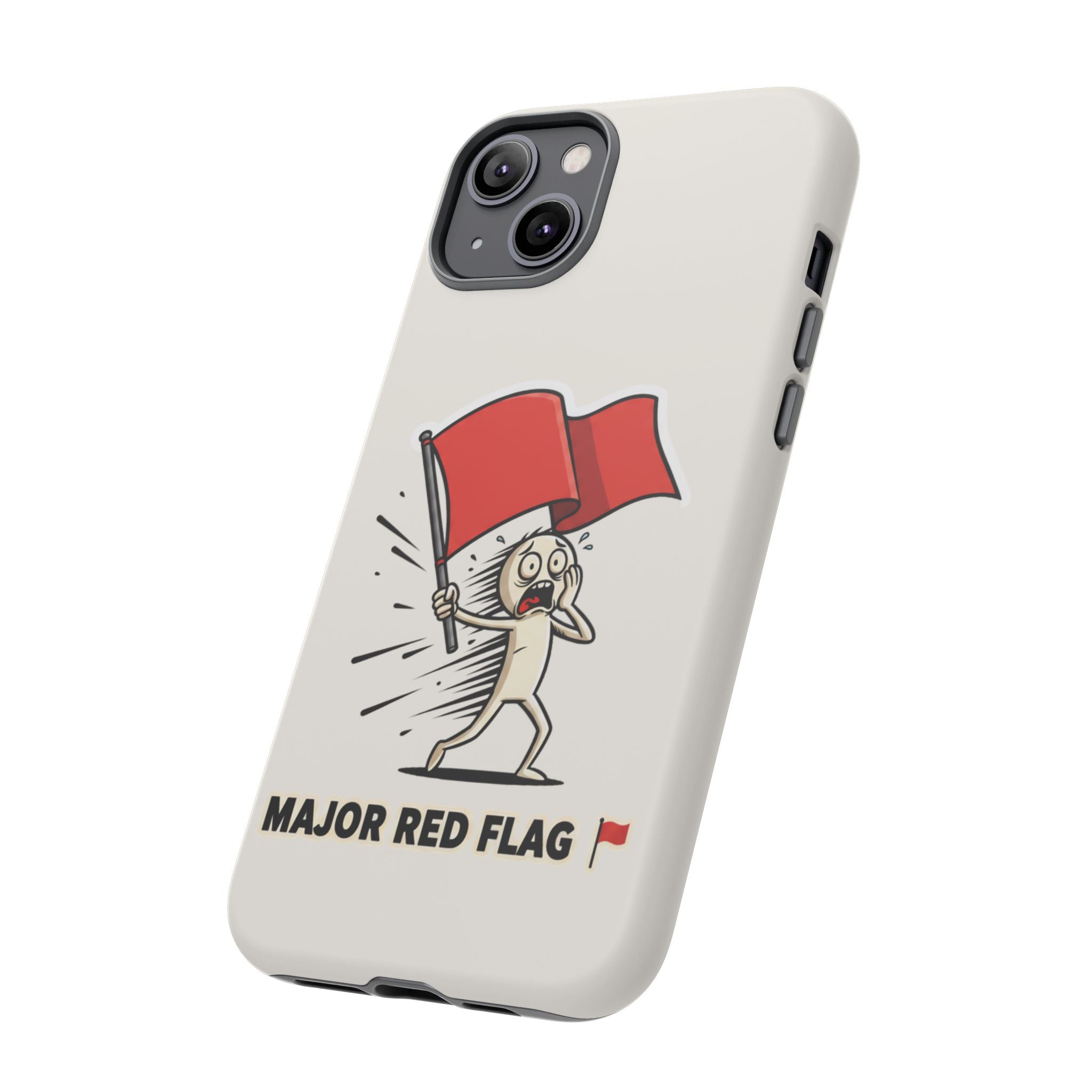 Major Red Flag Character - Phone Case