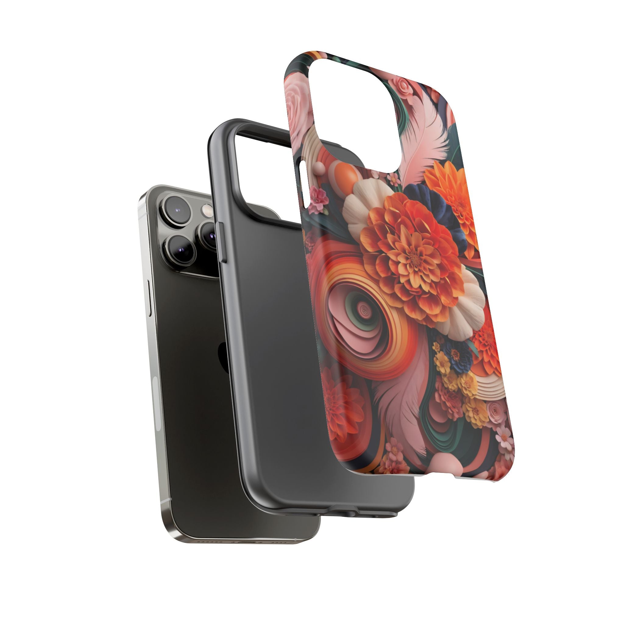 Bold Flower Bouquet - Phone Case