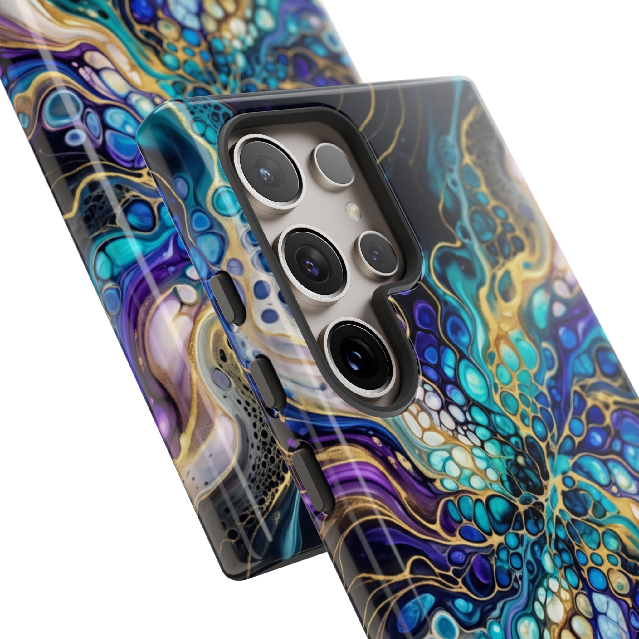 Liquid Cosmos Bloom - Phone Case