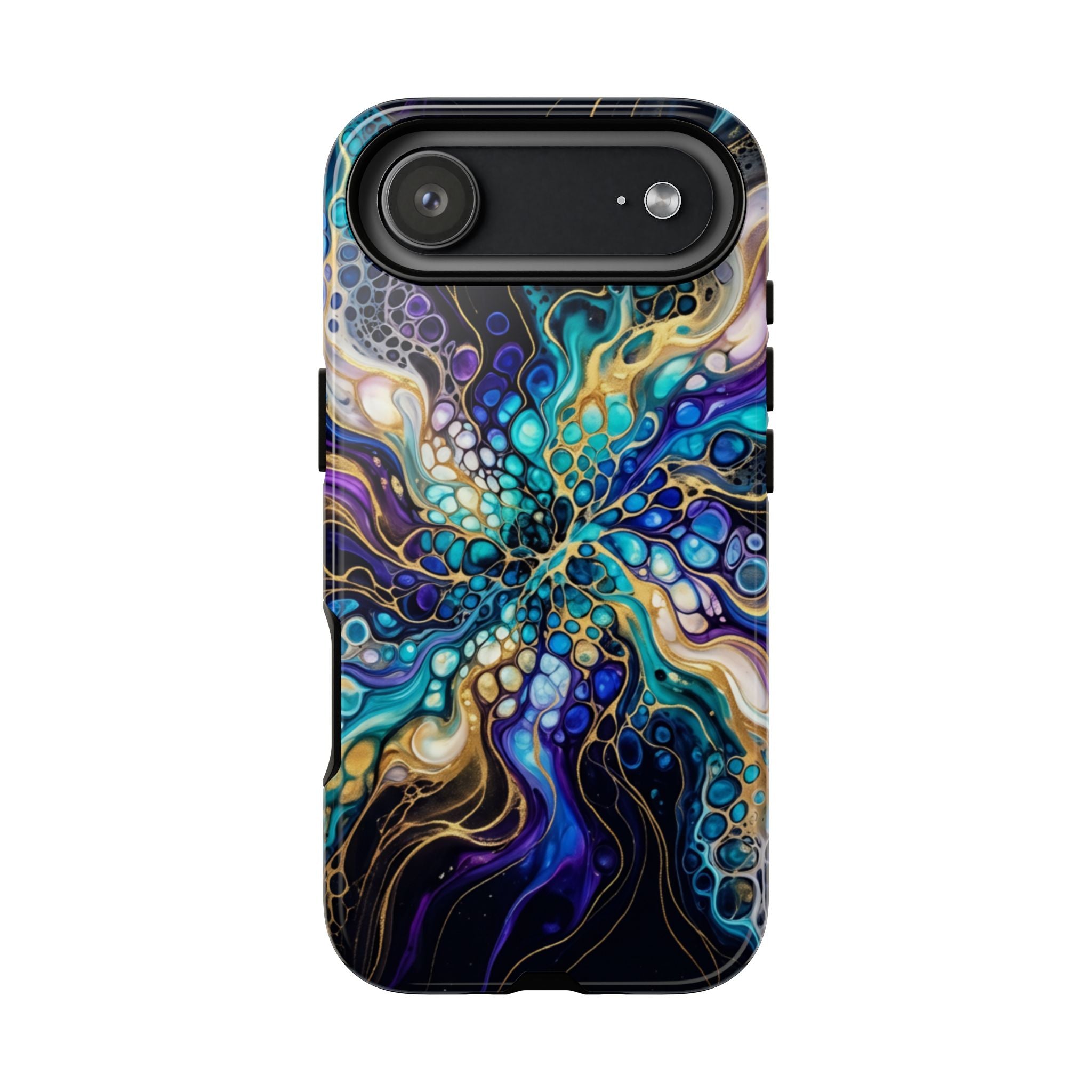 Liquid Cosmos Bloom - Phone Case