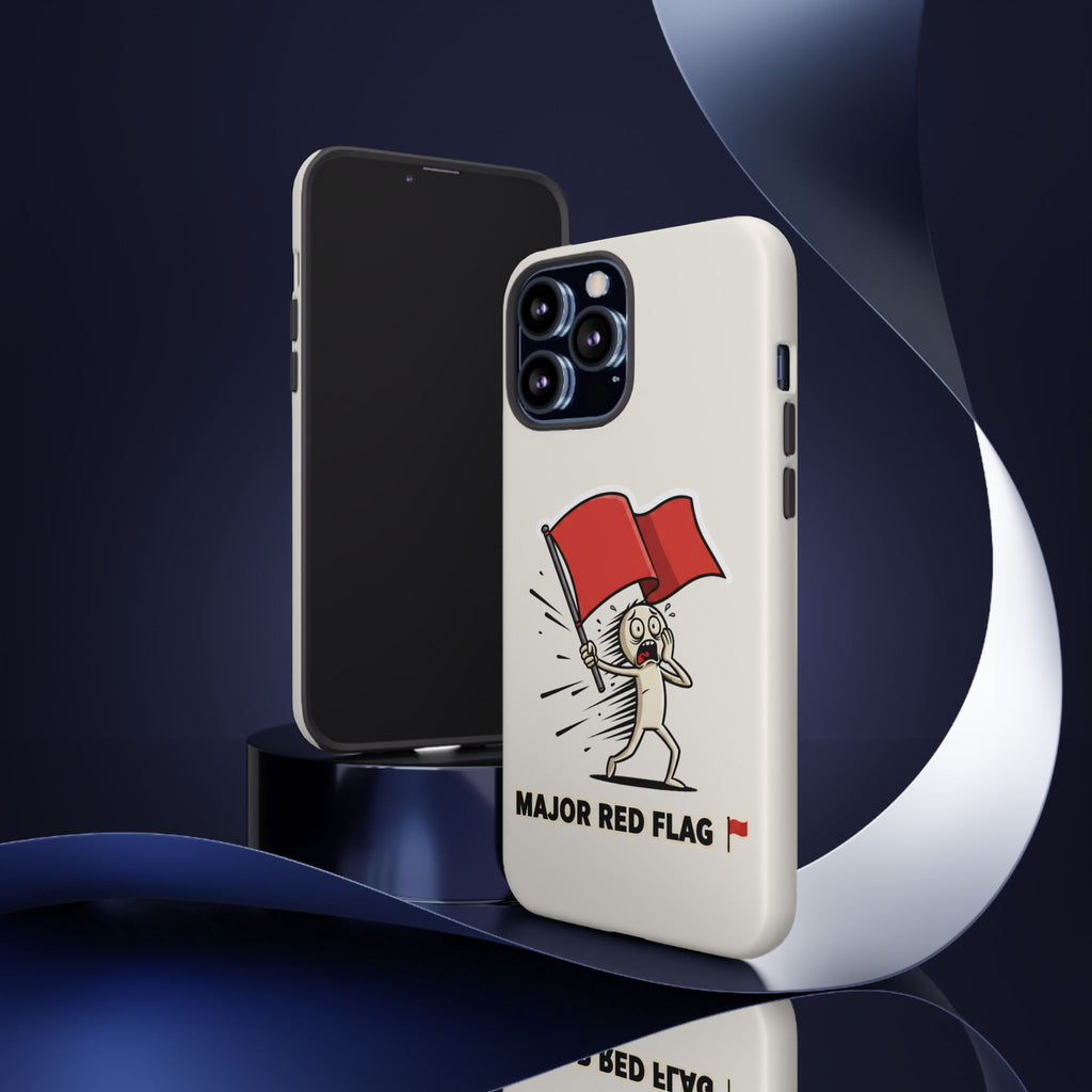 Major Red Flag Character - Phone Case