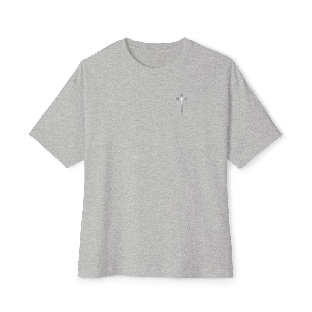 Goals Discipline Rise and Grind Oversized Tee — Graphic Boxy T-Shirt