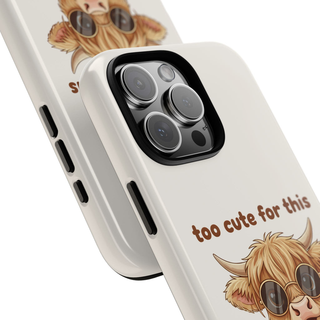 Highland Cow Phone Case — Too Cute for This Design