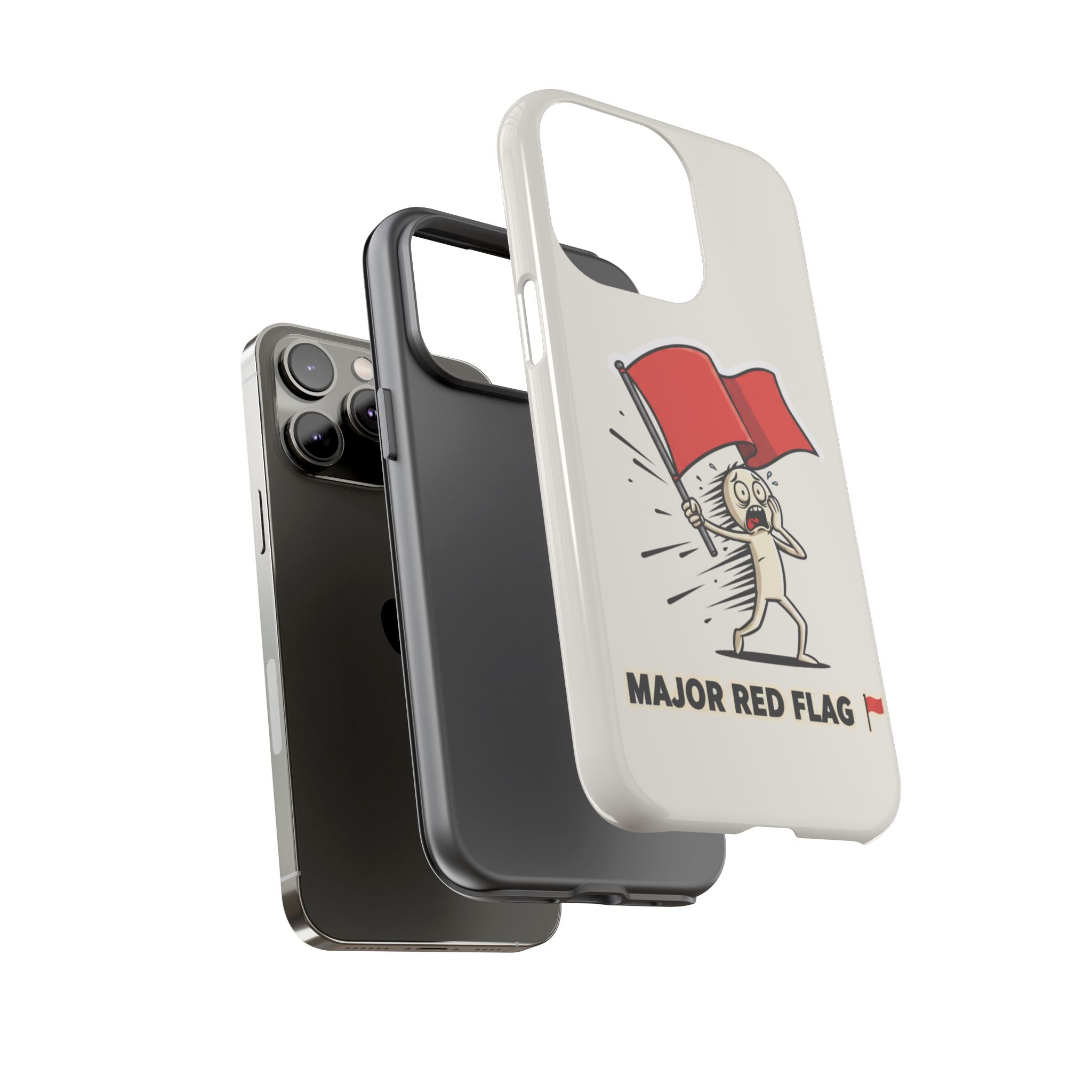 Major Red Flag Character - Phone Case