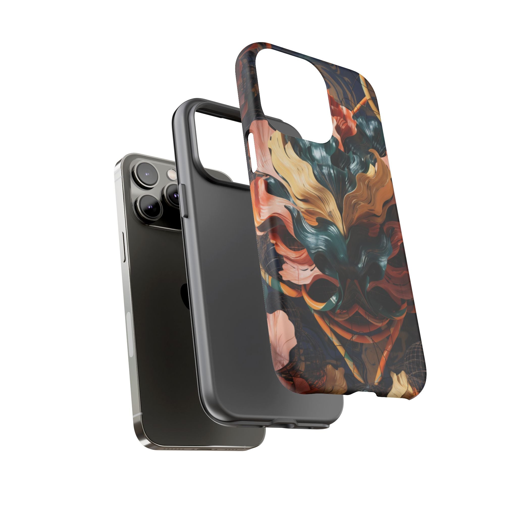 Dark Wild Abstract - Phone Case