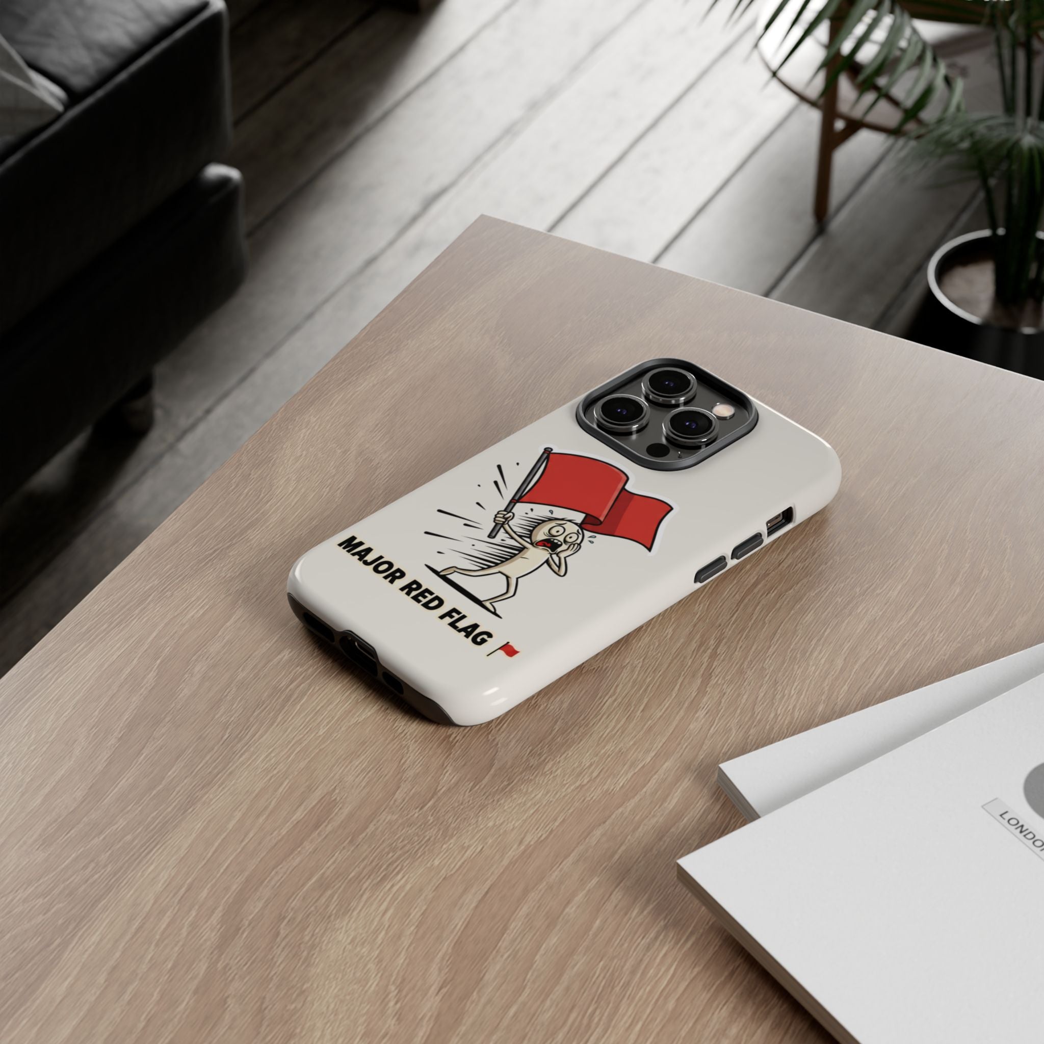 Major Red Flag Character - Phone Case