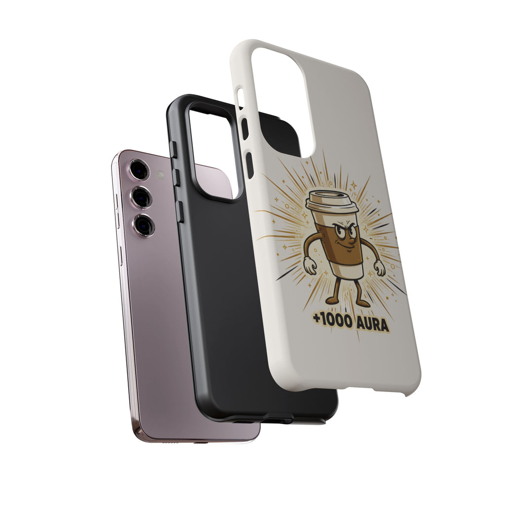Coffee +1000 Aura - Phone Case
