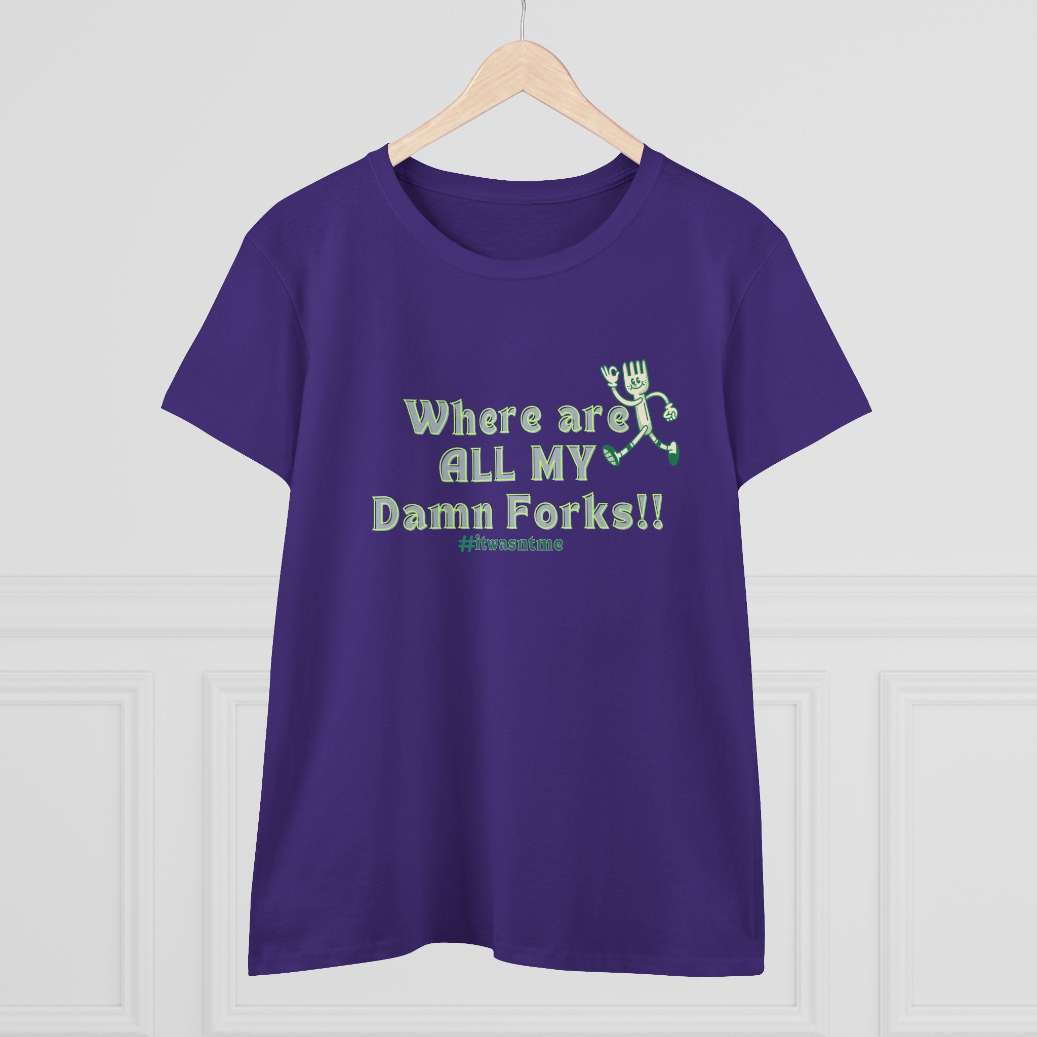 Where are ALL MY Damn Forks Mom T‑Shirt – Funny Mother's Day Tee for Moms