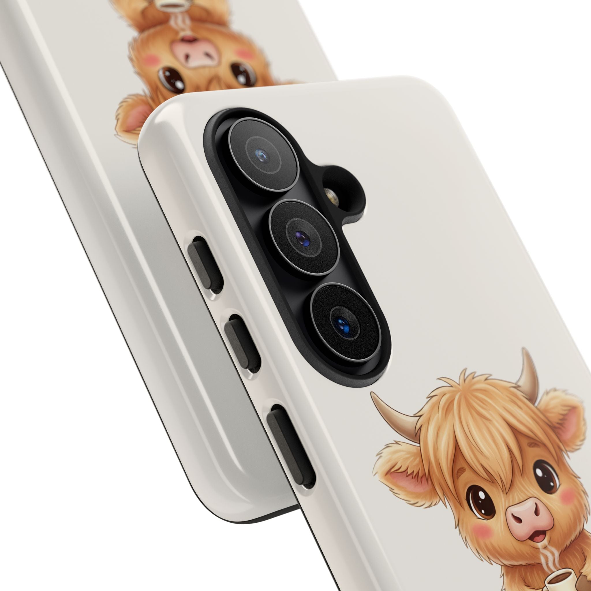 Highland Cow Phone Case — Don’t Talk to Me Design