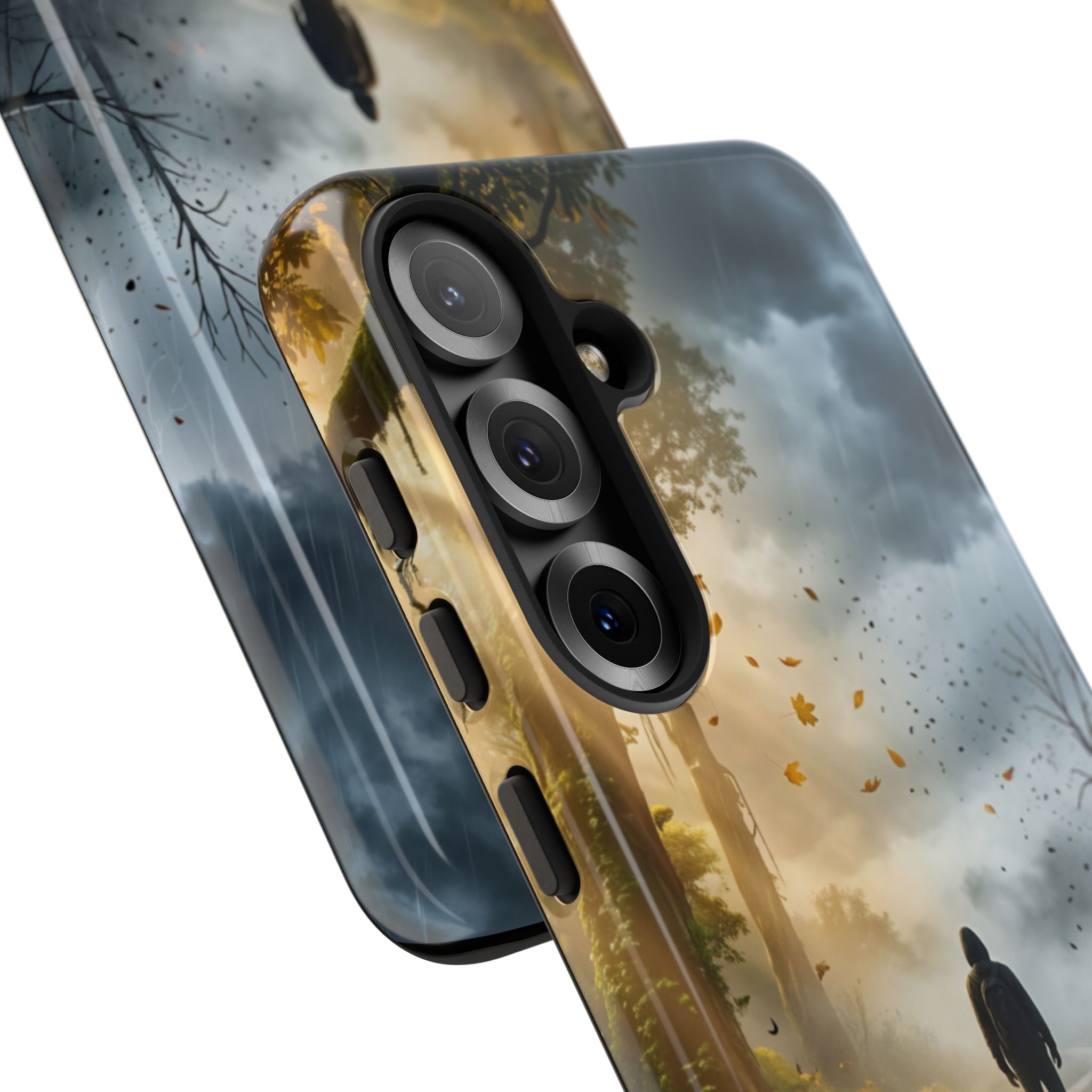 Contrasting Light/Dark Art - Phone Case