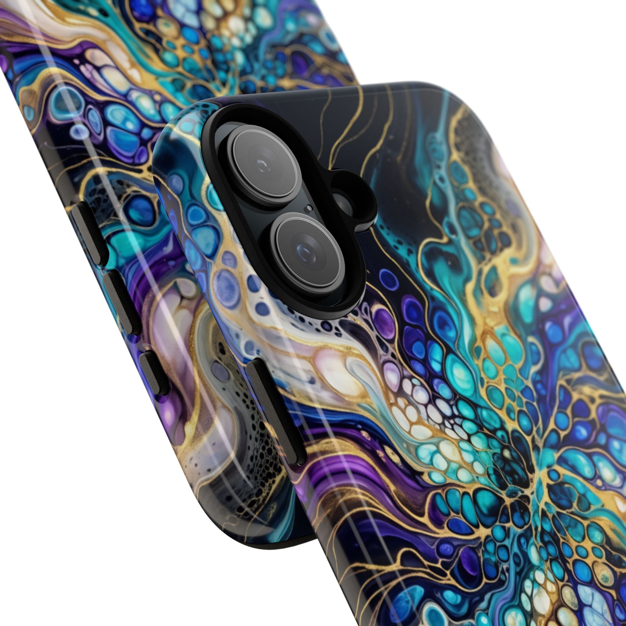 Liquid Cosmos Bloom - Phone Case