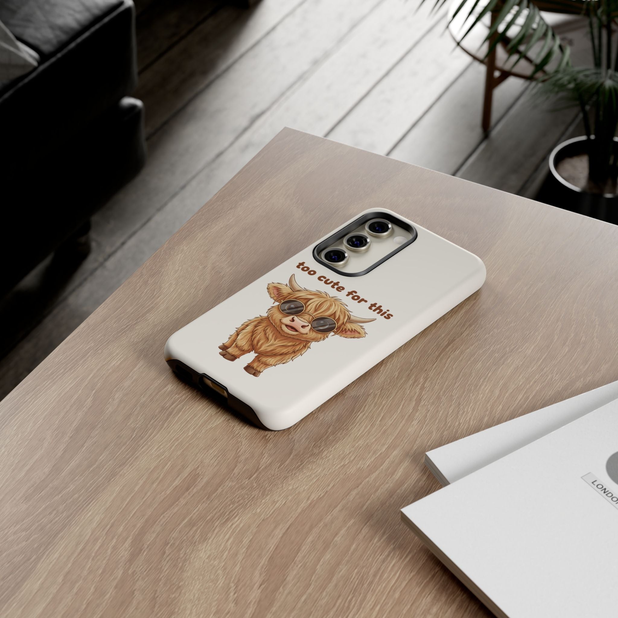 Highland Cow Phone Case — Too Cute for This Design