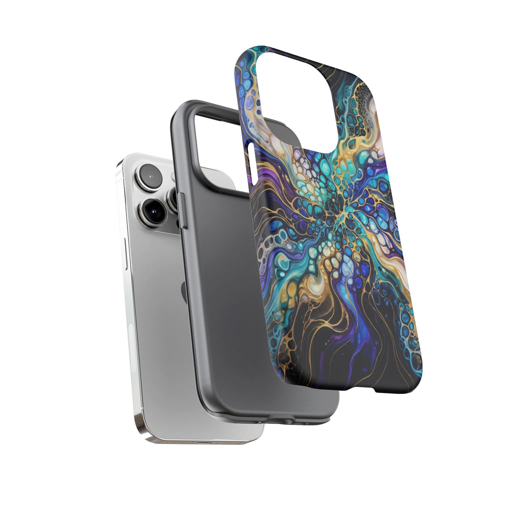 Liquid Cosmos Bloom - Phone Case