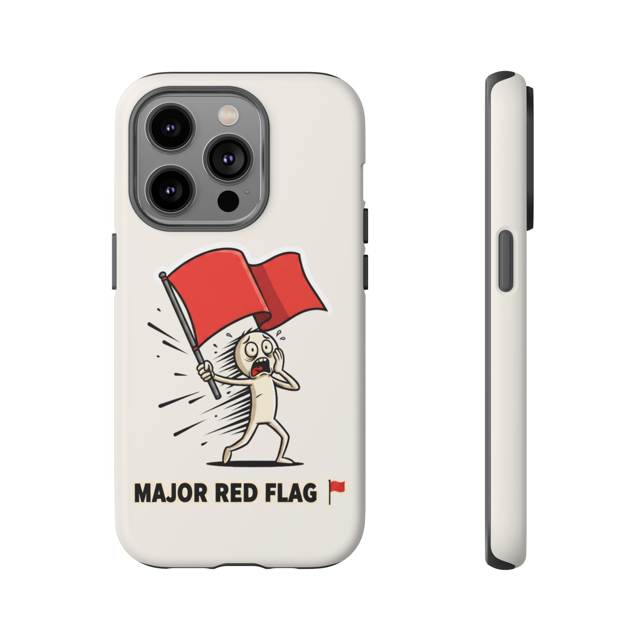 Major Red Flag Character - Phone Case