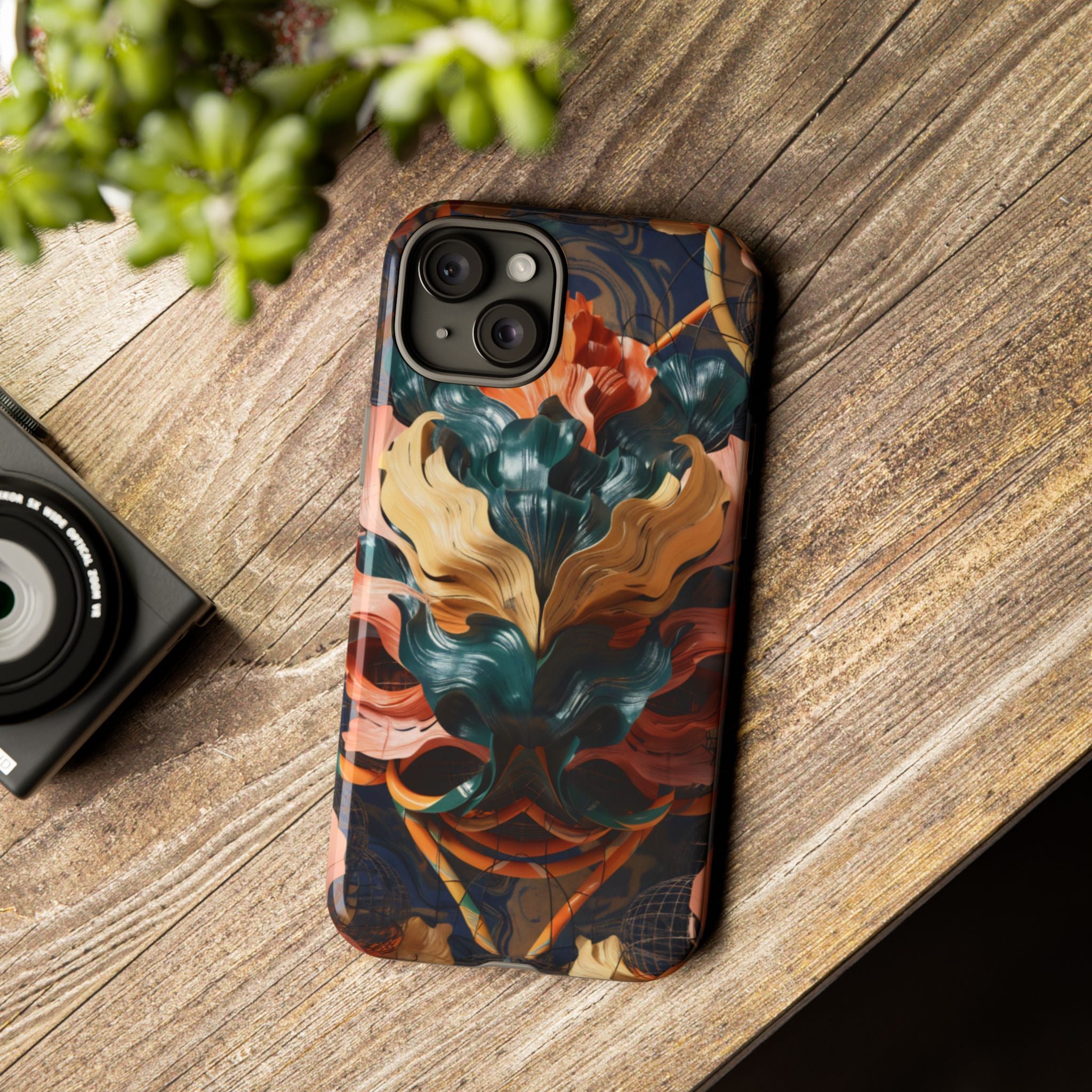 Dark Wild Abstract - Phone Case