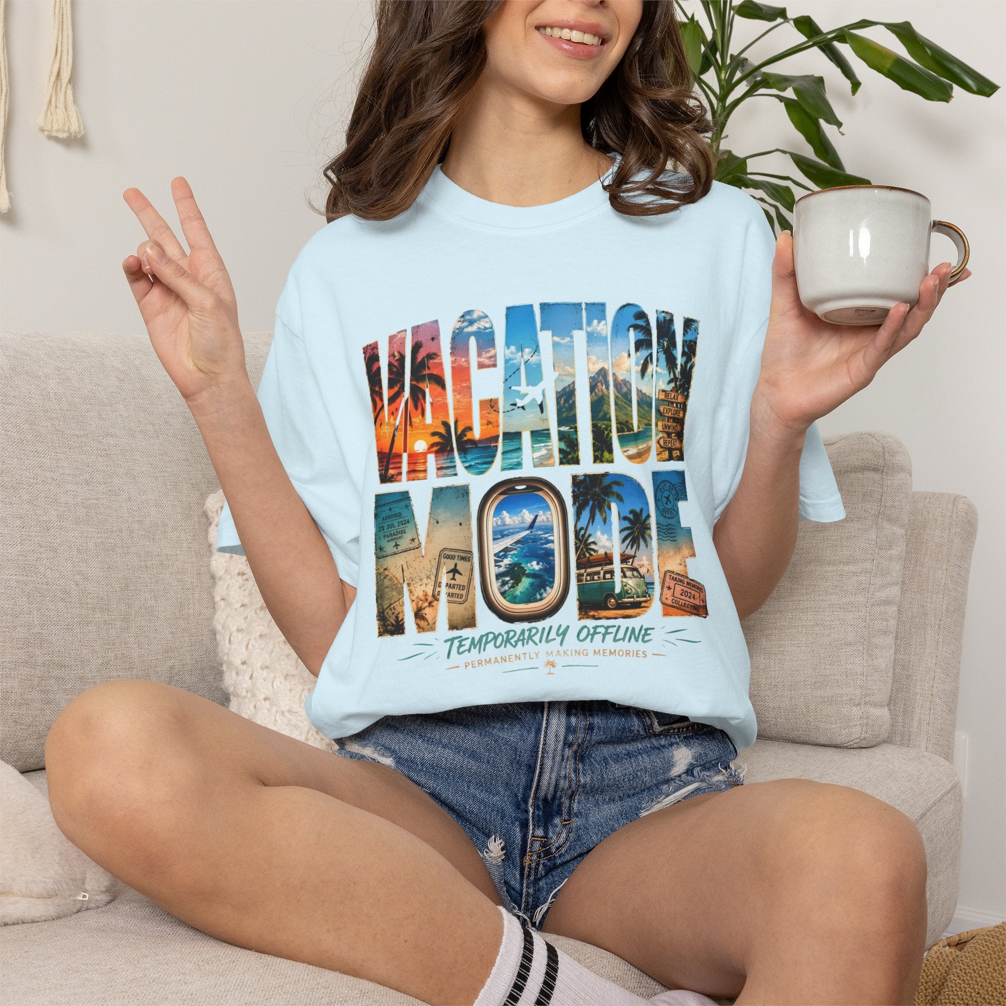 Vacation Mode Offline T‑Shirt — Fun & Relaxing
