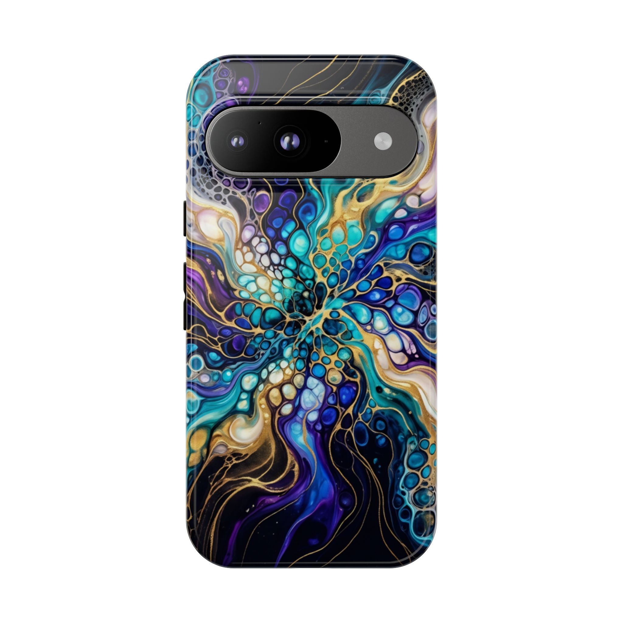 Liquid Cosmos Bloom - Phone Case