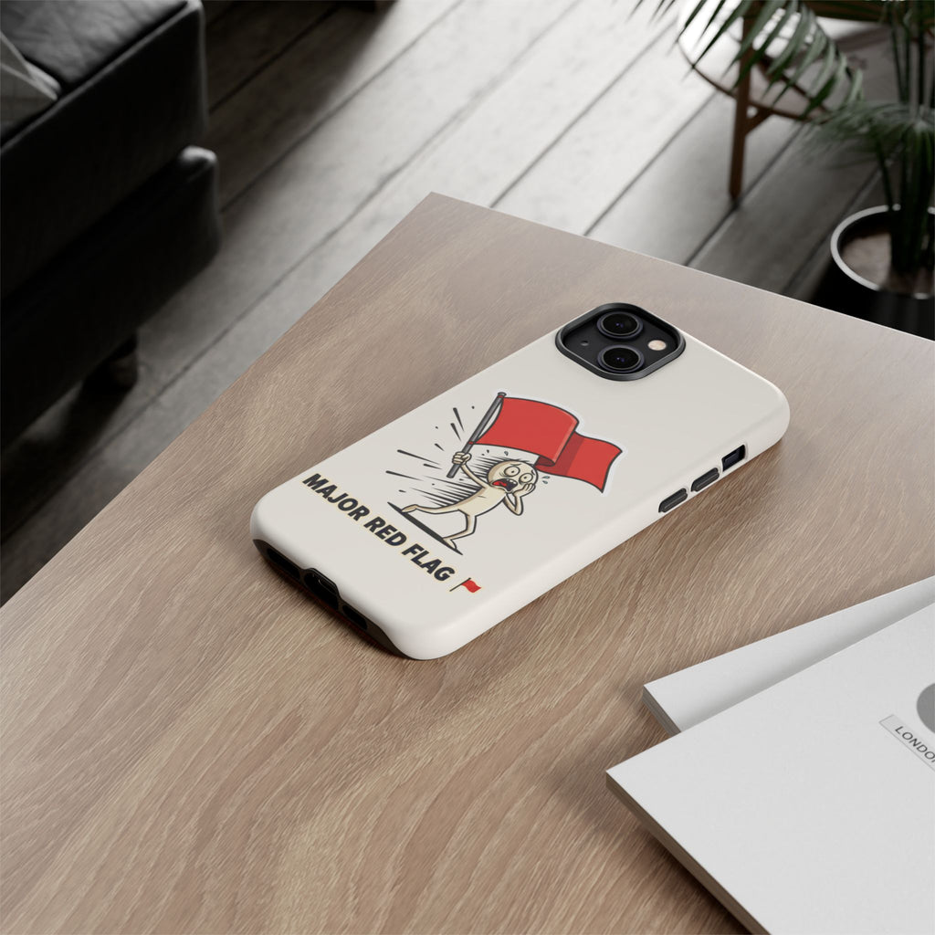 Major Red Flag Character - Phone Case