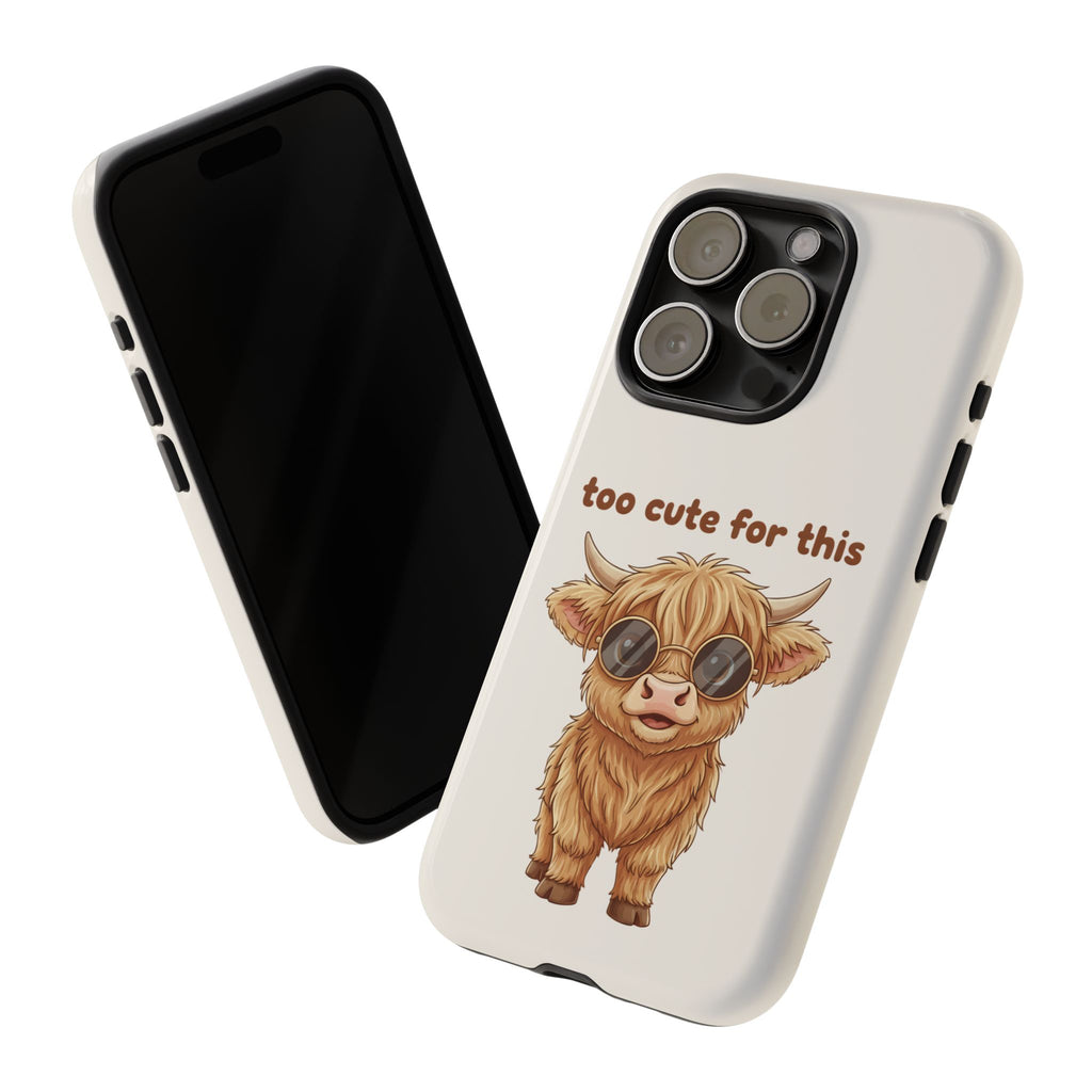 Highland Cow Phone Case — Too Cute for This Design