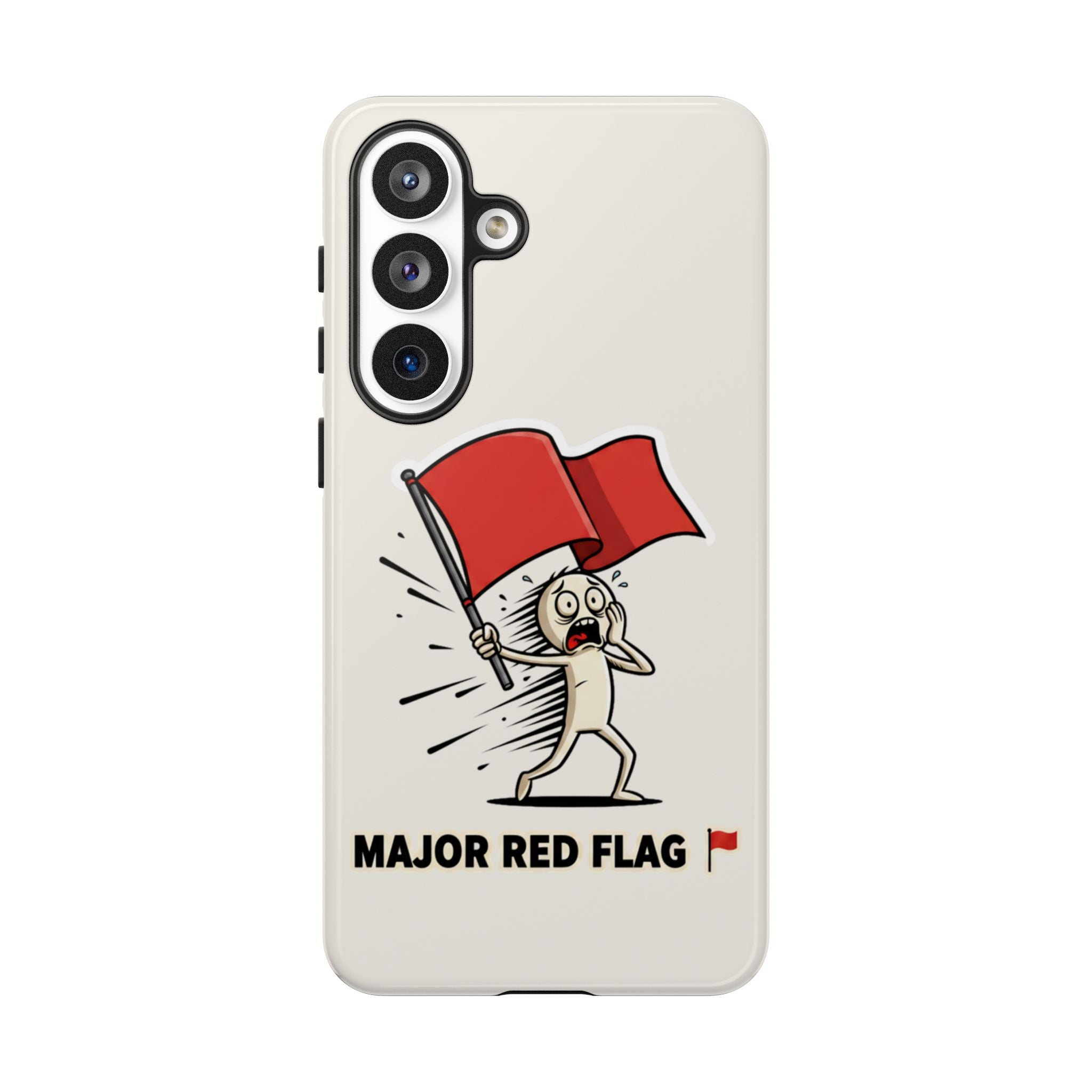 Major Red Flag Character - Phone Case