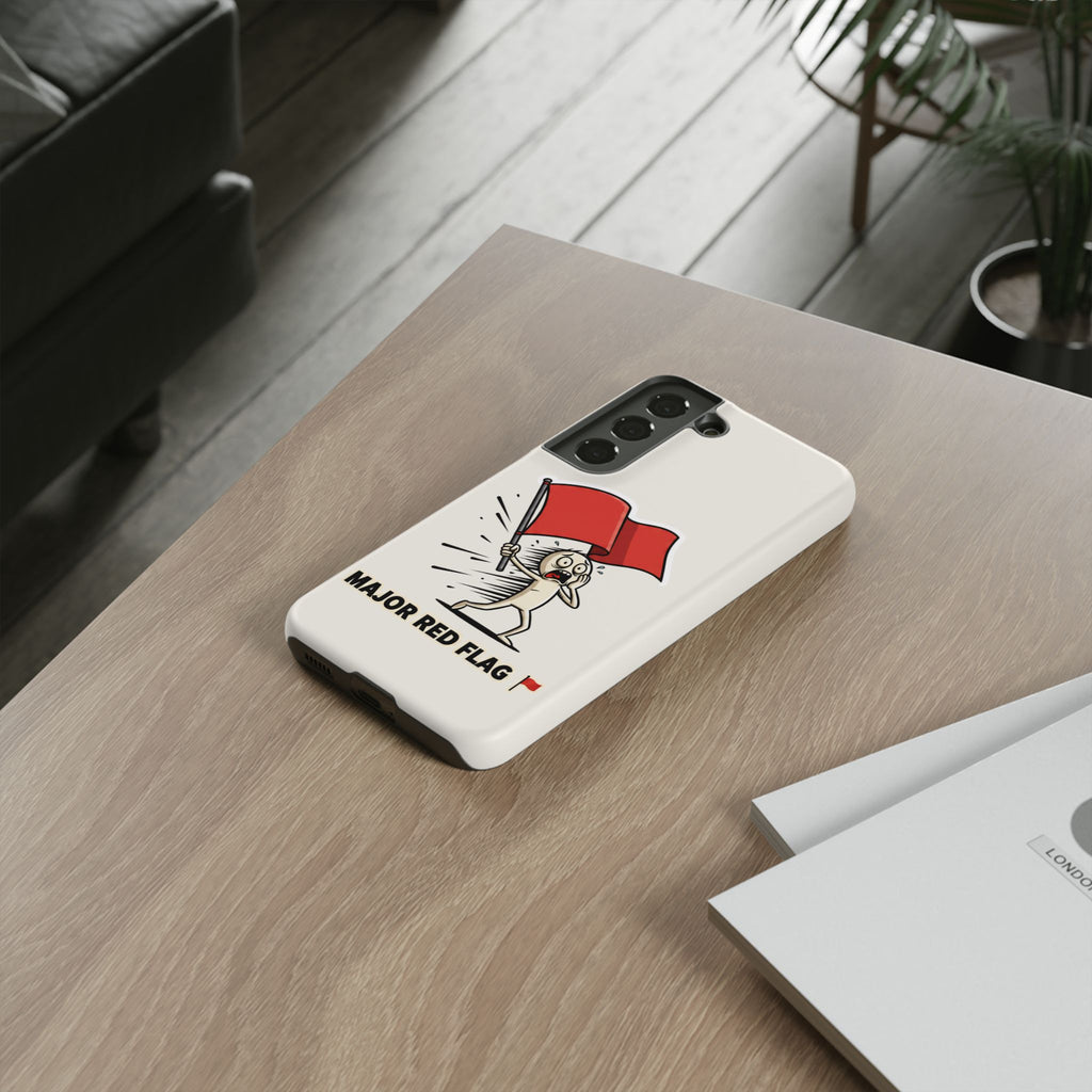 Major Red Flag Character - Phone Case