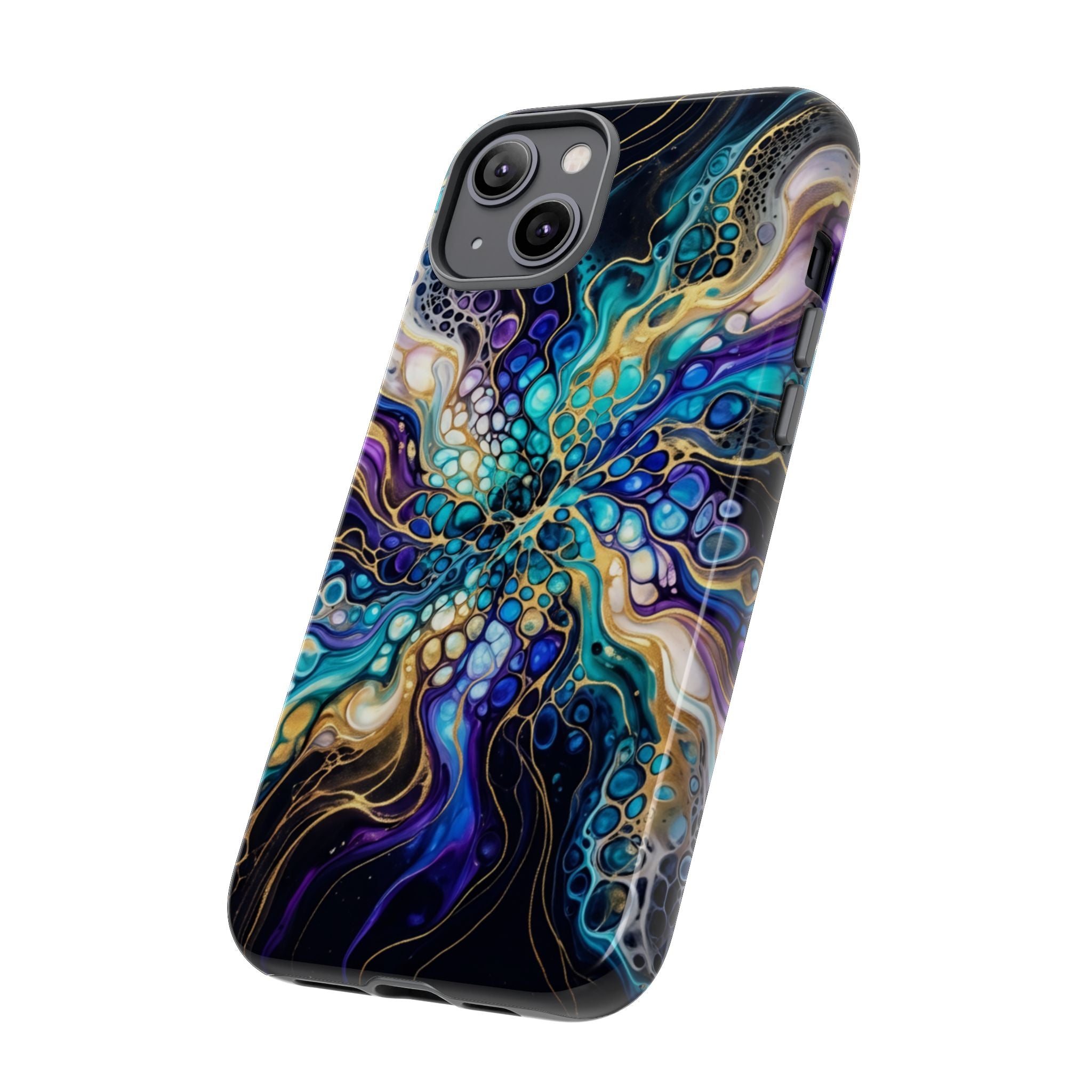 Liquid Cosmos Bloom - Phone Case