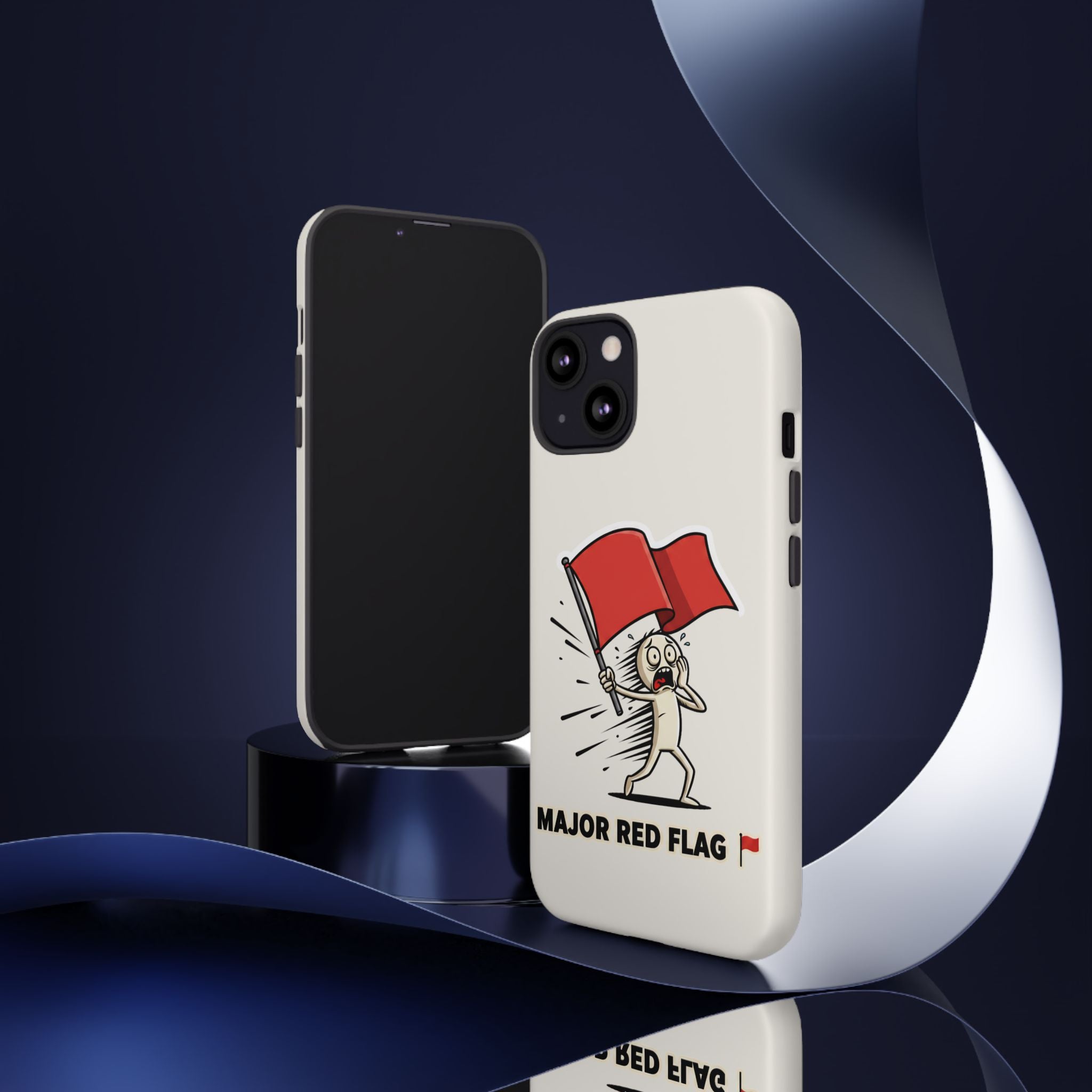 Major Red Flag Character - Phone Case