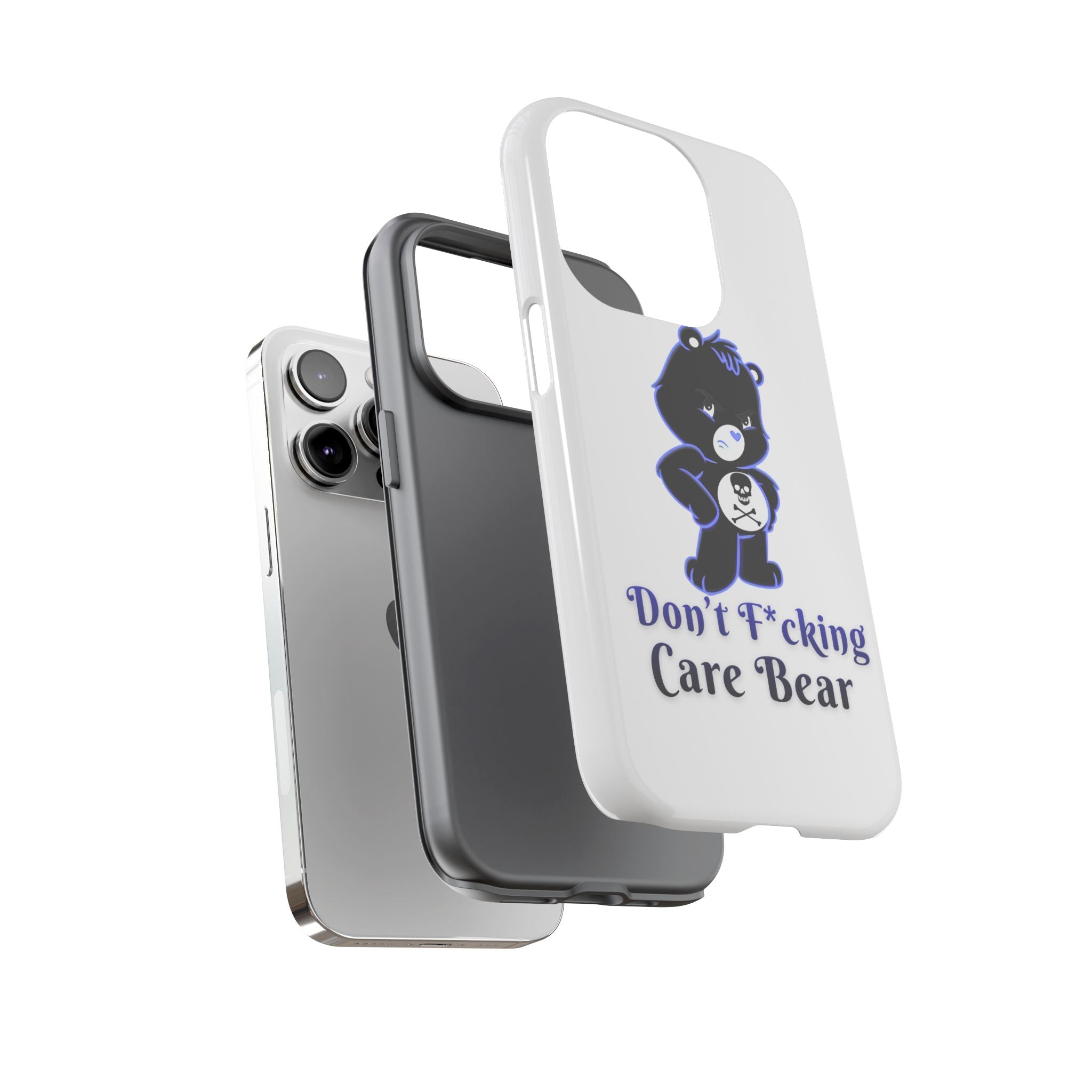 Don’t F*ing Care Bear - Phone Case