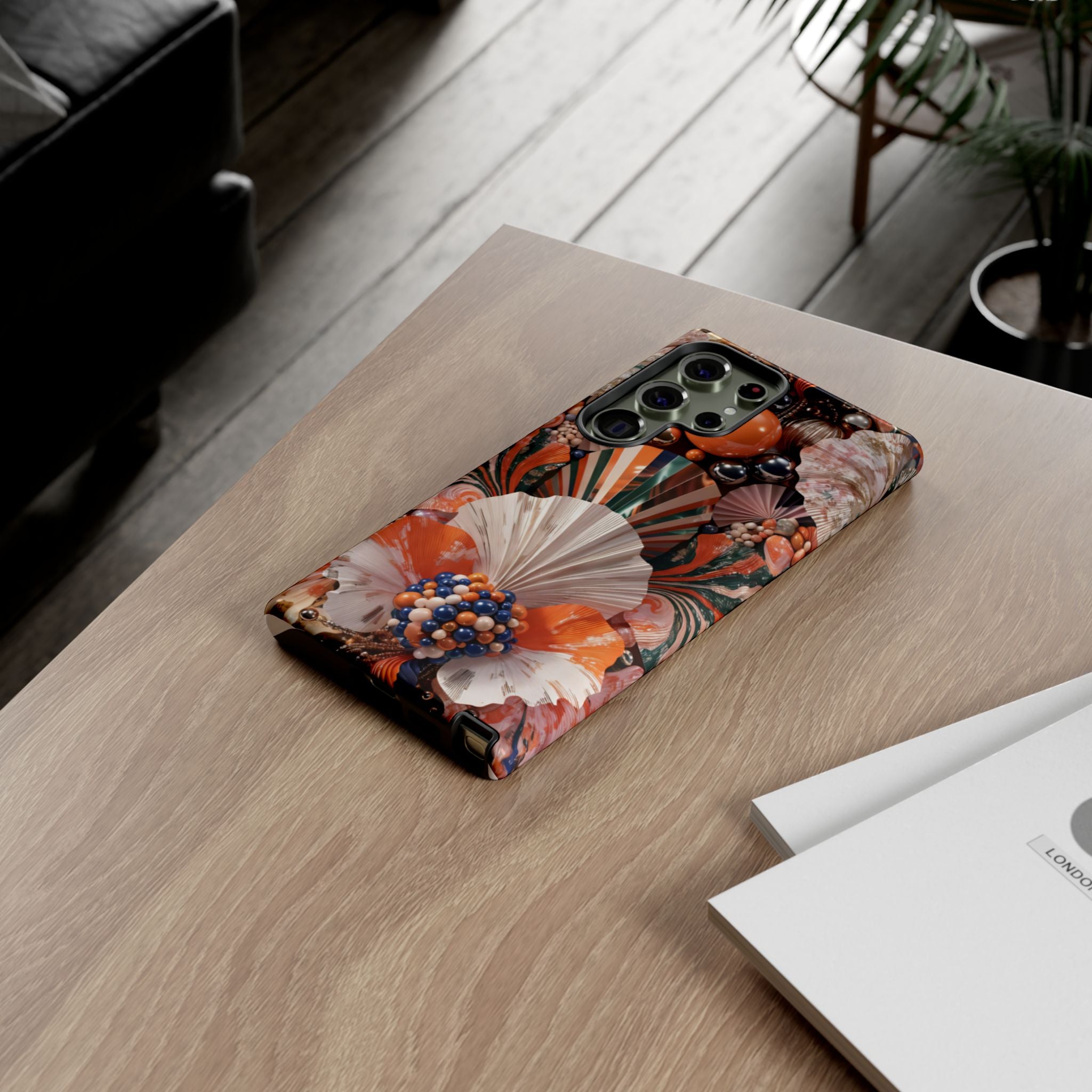Colorful Fan Abstract - Phone Case