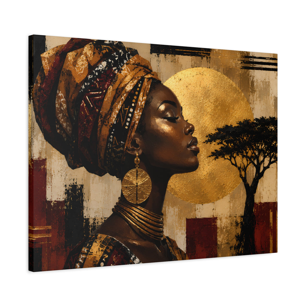 Nigerian Princess - Matte Canvas