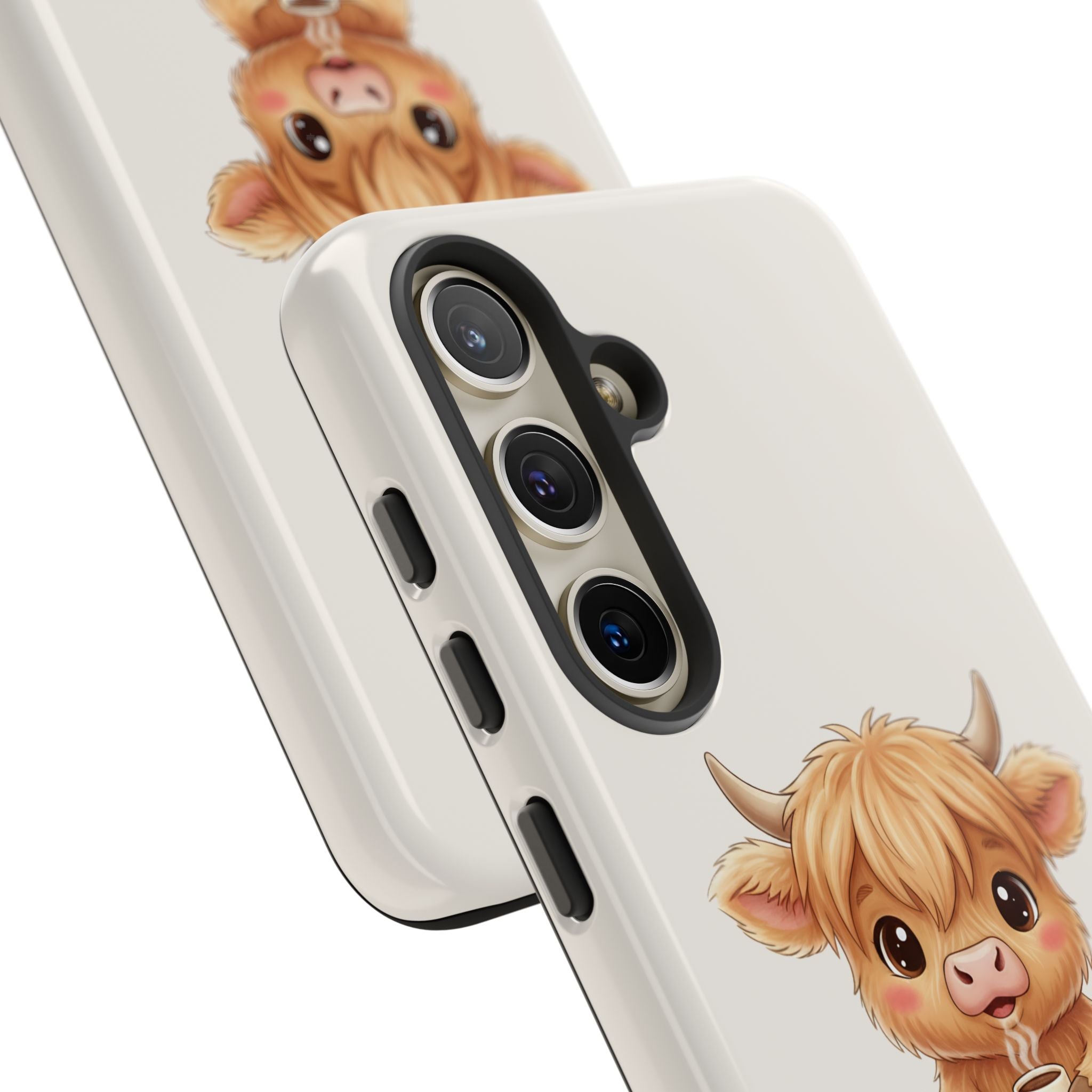Highland Cow Phone Case — Don’t Talk to Me Design