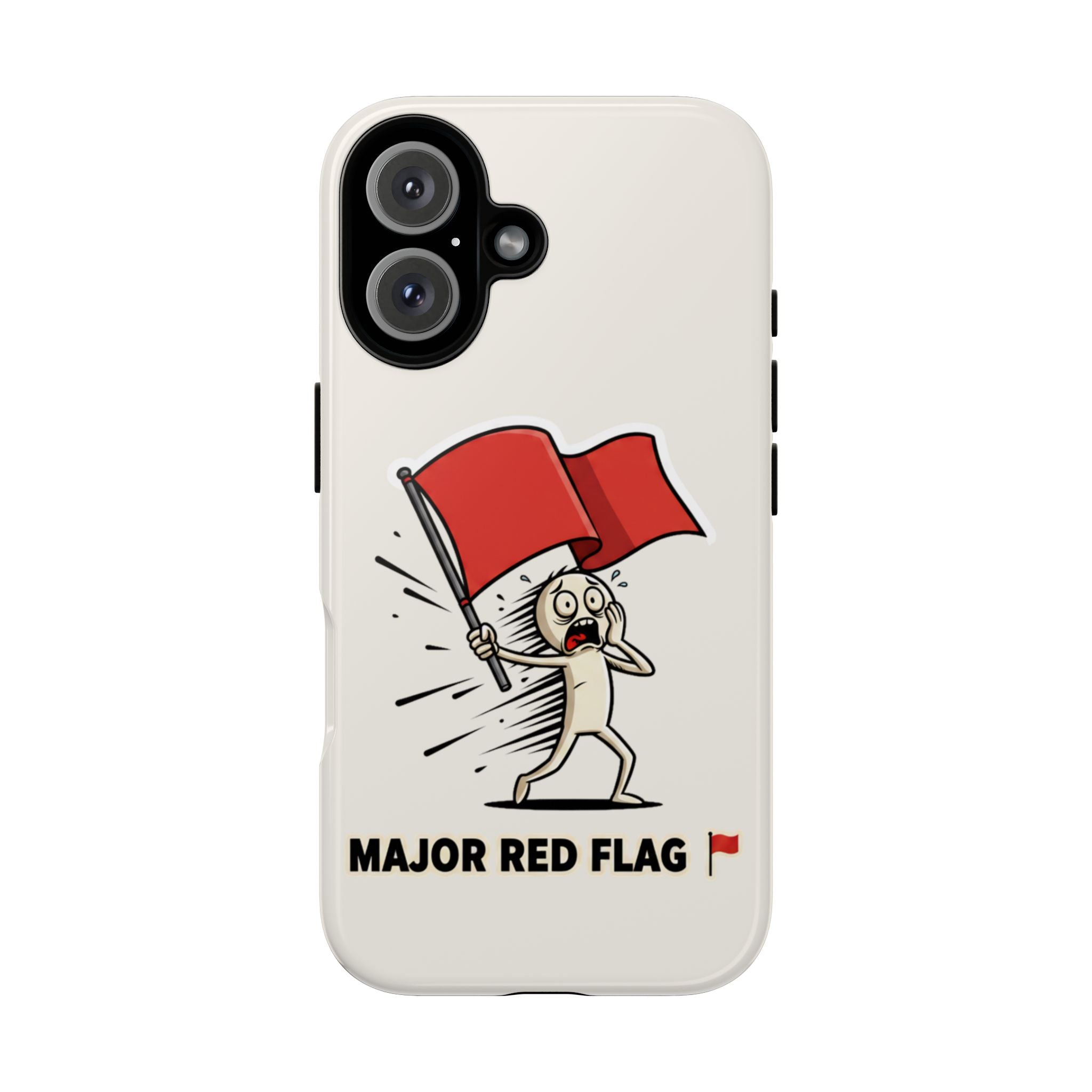 Major Red Flag Character - Phone Case